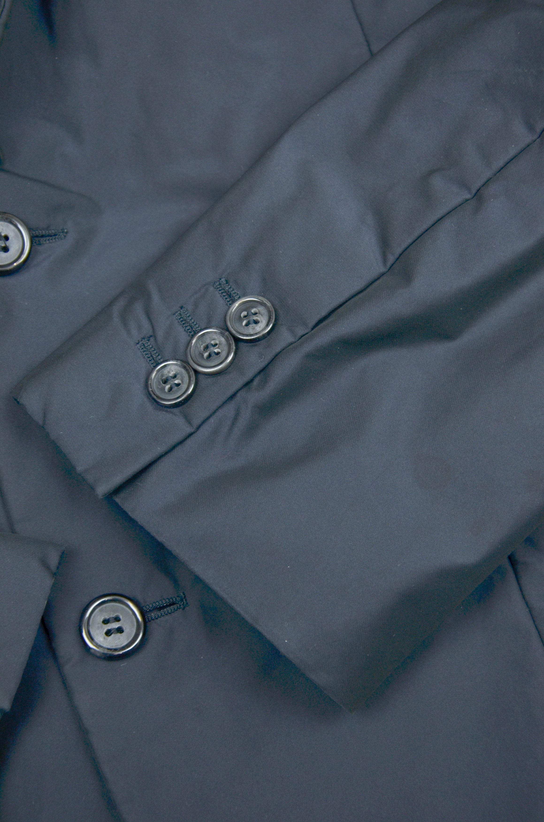 Prada PRADA Nylon Blazer Jacket – Size 52 Size 42R - 7 Thumbnail