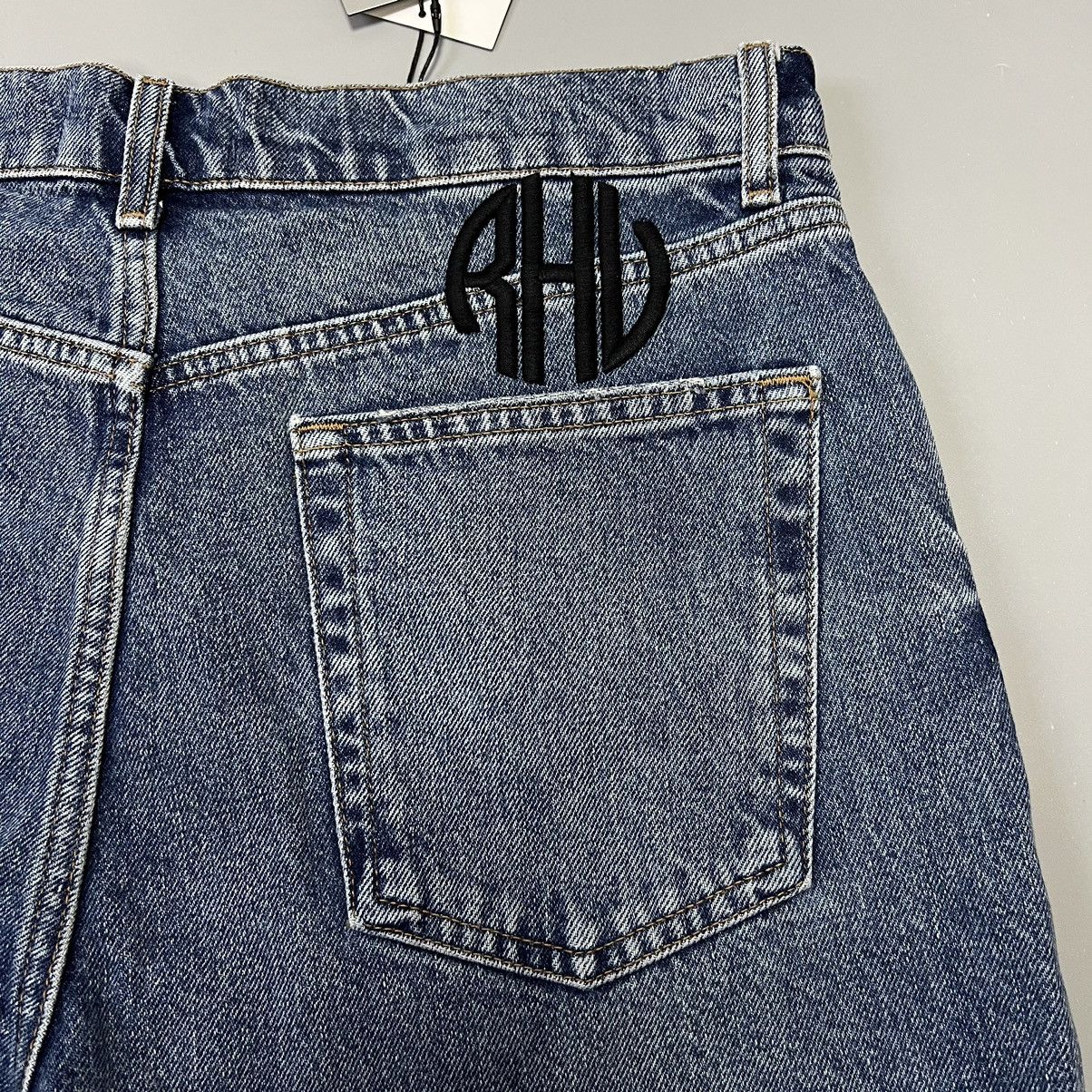 Rhude × Zara RHUDE x Zara NEW Denim Shorts logo size 32 Size US 32 / EU 48 - 16 Thumbnail