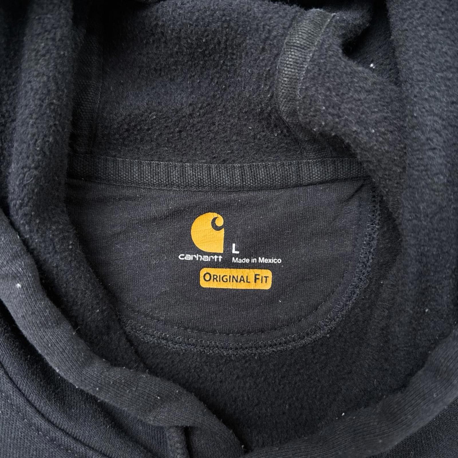 Carhartt Y2K Carhartt Black 00s hoodie jacket Size US L / EU 52-54 / 3 - 4 Thumbnail
