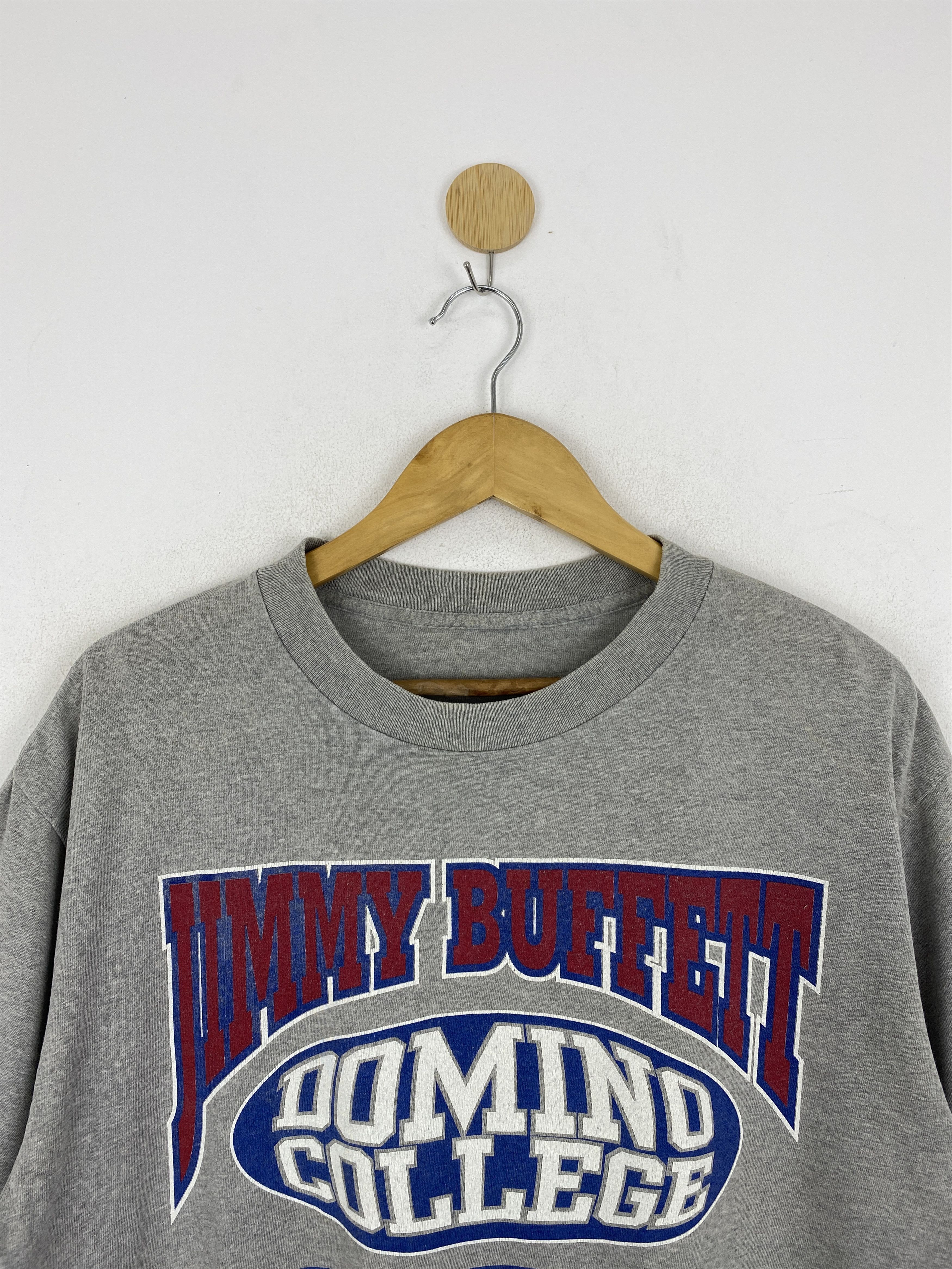 Vintage Vintage 90s Jimmy Buffet Landsharks Tour 1995 Tee TA0601 Size US L / EU 52-54 / 3 - 2 Thumbnail