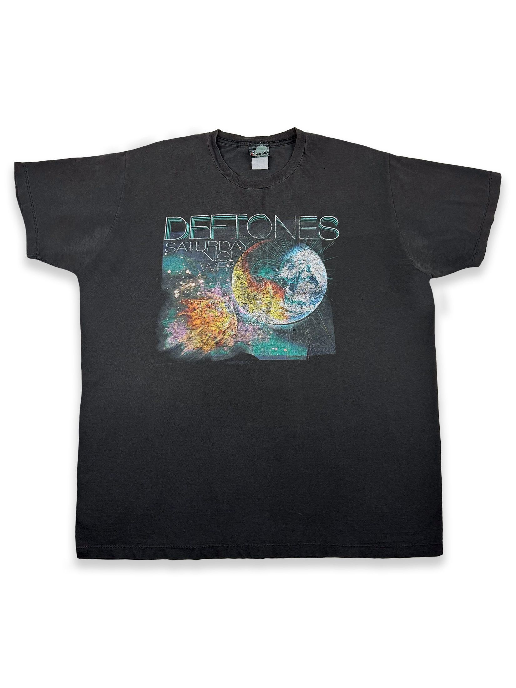 image of Band Tees x Vintage 2006 Vintage Deftones Saturday Night Wrist Promo Tee in Black, Men's (Size 2XL)