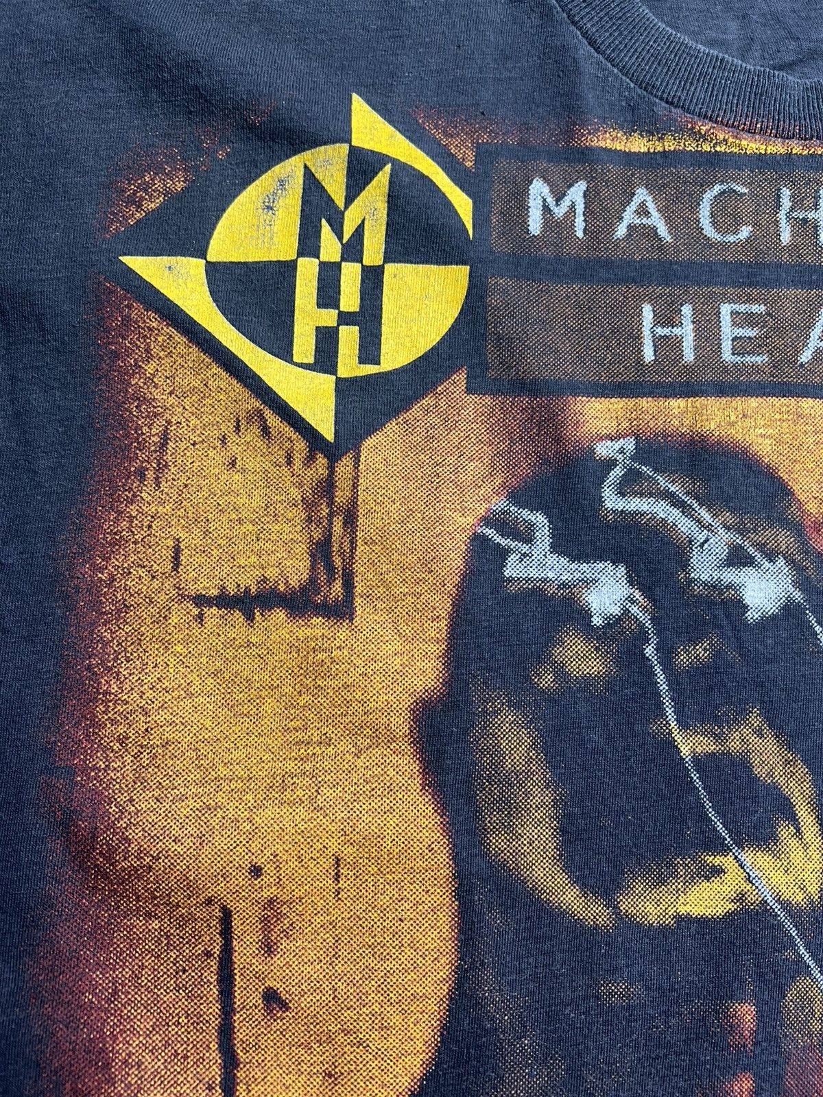 Band Tees Vintage 90s Machine Head Band Metal T-Shirt Size US L / EU 52-54 / 3 - 6 Thumbnail