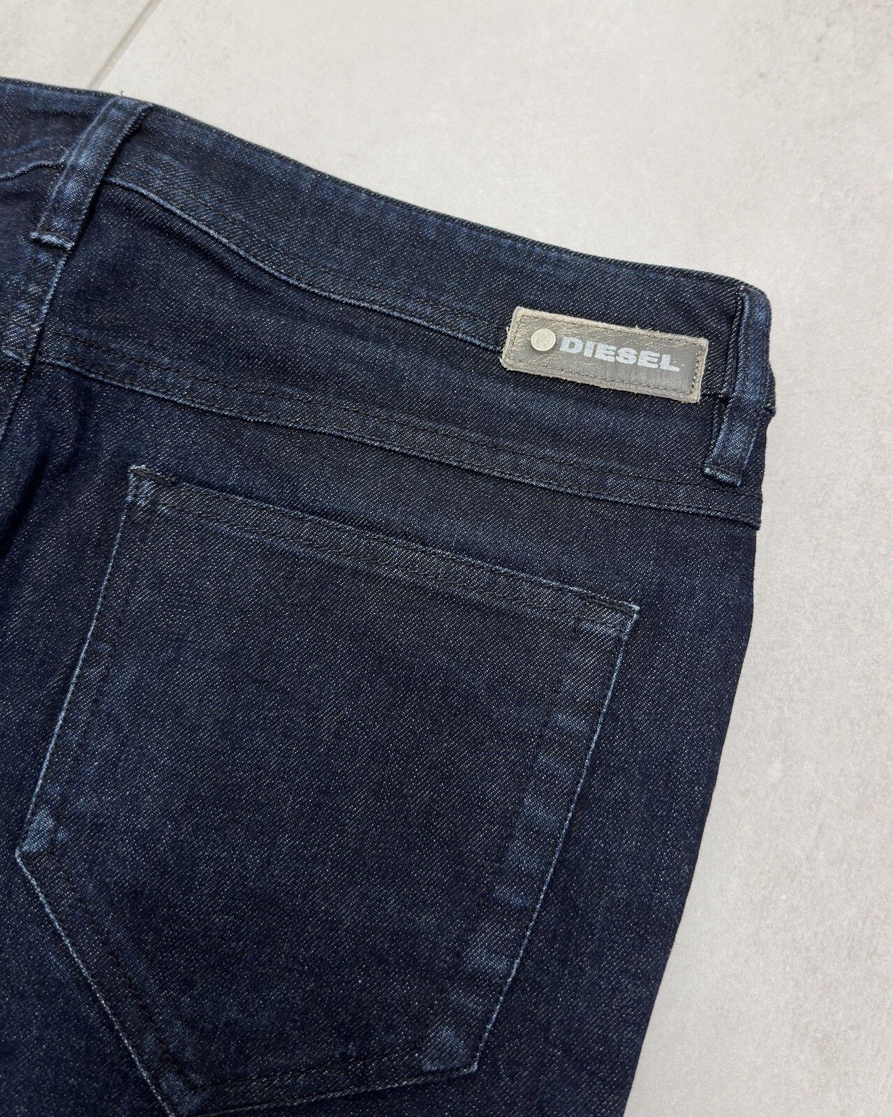 Diesel Vintage Diesel Denim Mini Short Pencil y2k Skirt 2000`s Size 29" - 8 Thumbnail