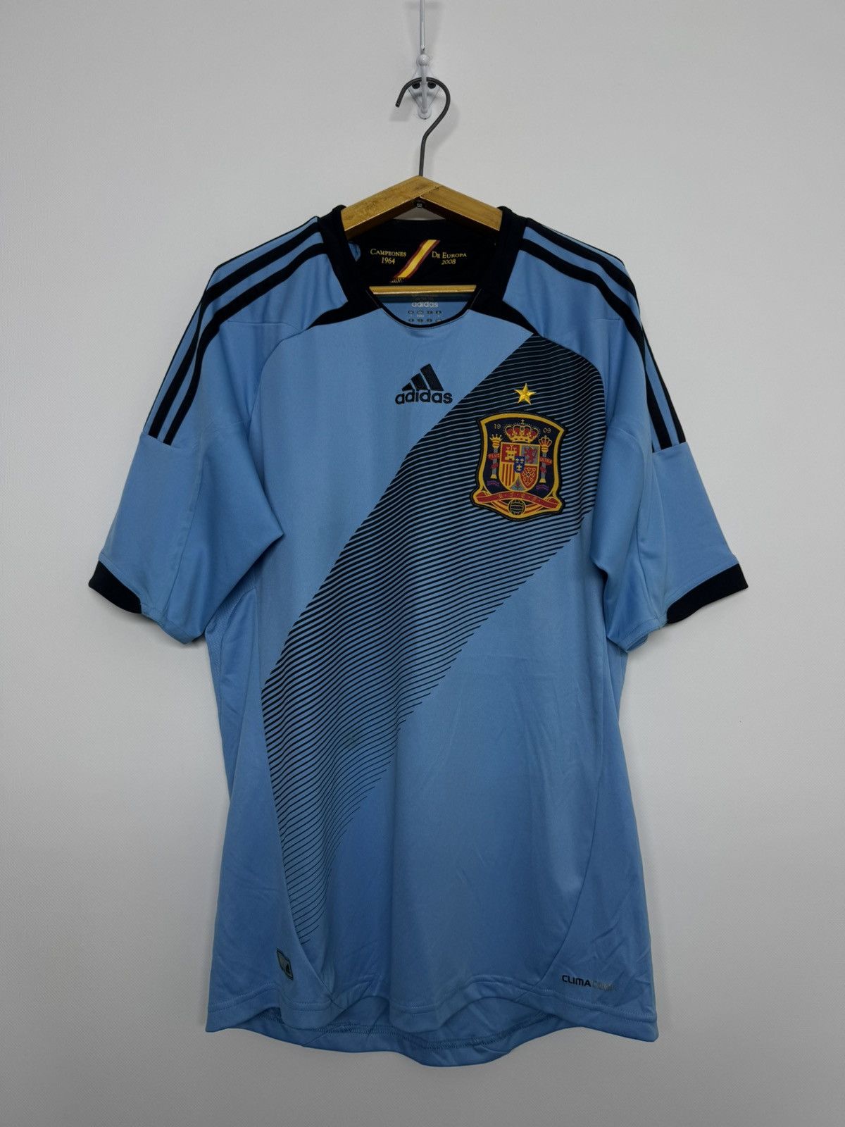 Adidas National Team Spain Adidas 2012 Away Football Soccer Jersey Size US S / EU 44-46 / 1 - 3 Thumbnail