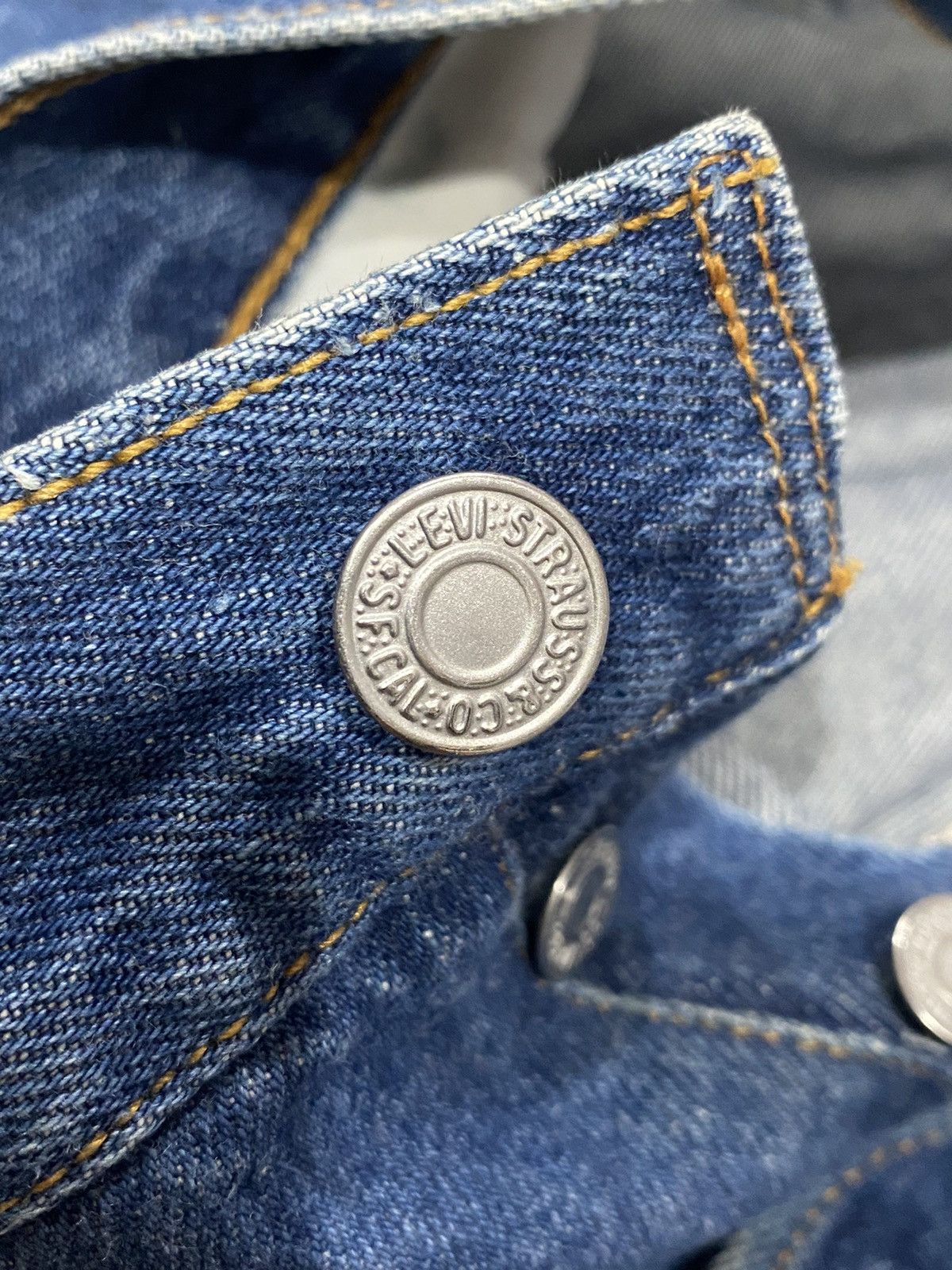Levi's Vintage LEVI’S 501xx Mexico Heather Blue Jeans Size US 36 / EU 52 - 19 Thumbnail