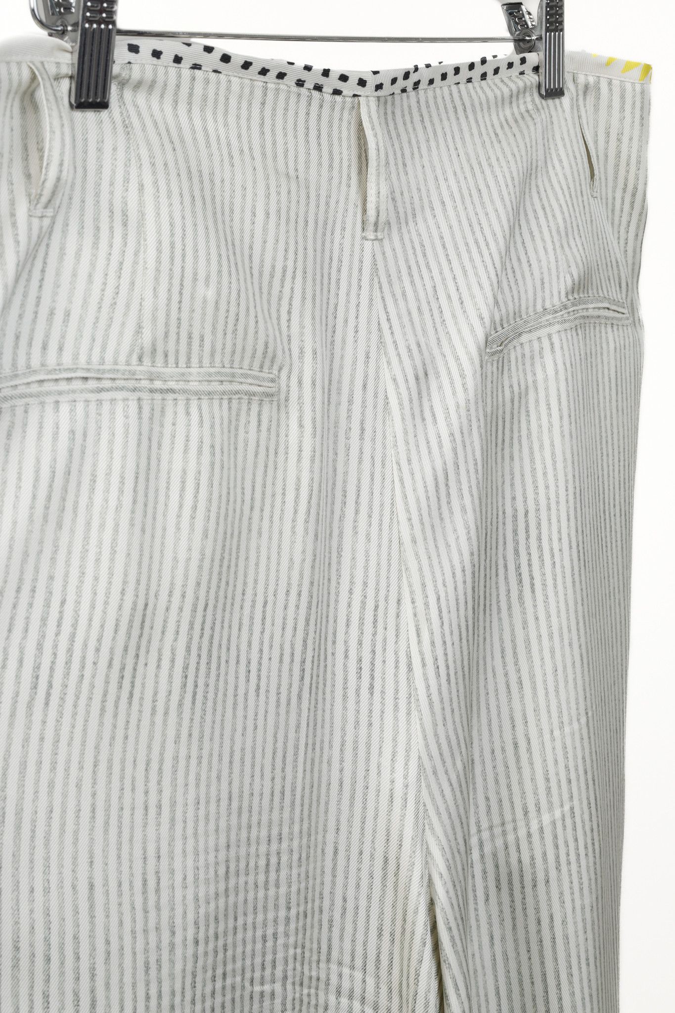 Etro Etro Abstract Print Wide Leg Silk Trousers Size 34" / US 12 / IT 48 - 7 Thumbnail