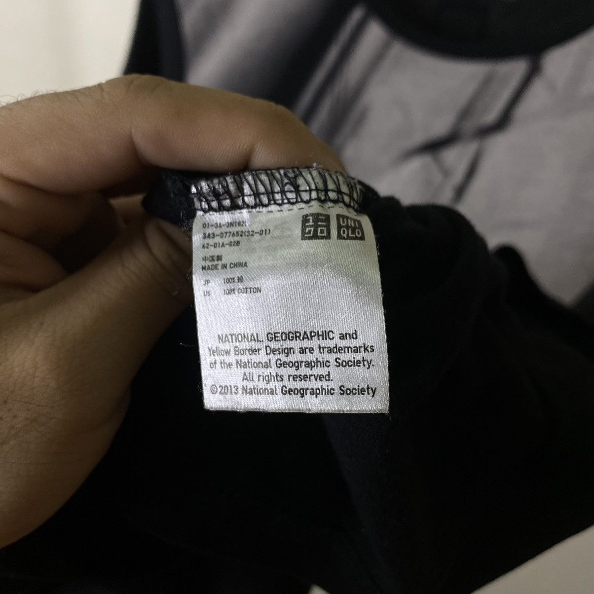 Japanese Brand Vintage Y2K National Geographic x Uniqlo Tee Size US S / EU 44-46 / 1 - 4 Thumbnail
