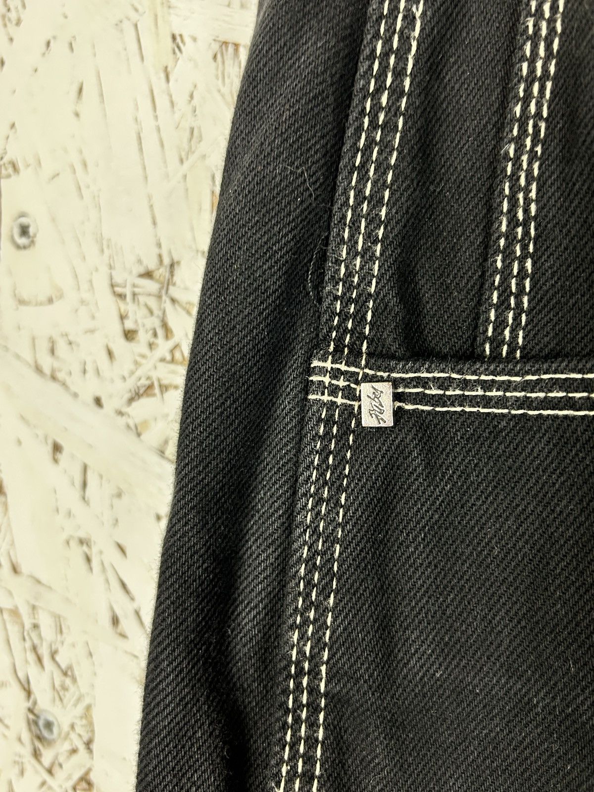 Fubu 90s Vintage Fubu Art Of Design Carpenter Denim Jeans 30 Size US 30 / EU 46 - 8 Thumbnail
