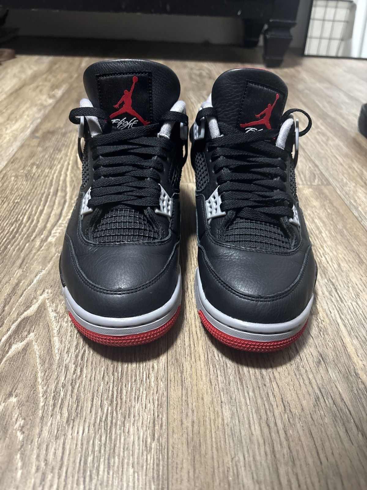 Jordan Brand Jordan 4 Bred Reamagined Size US 8.5 / EU 41-42 - 3 Thumbnail