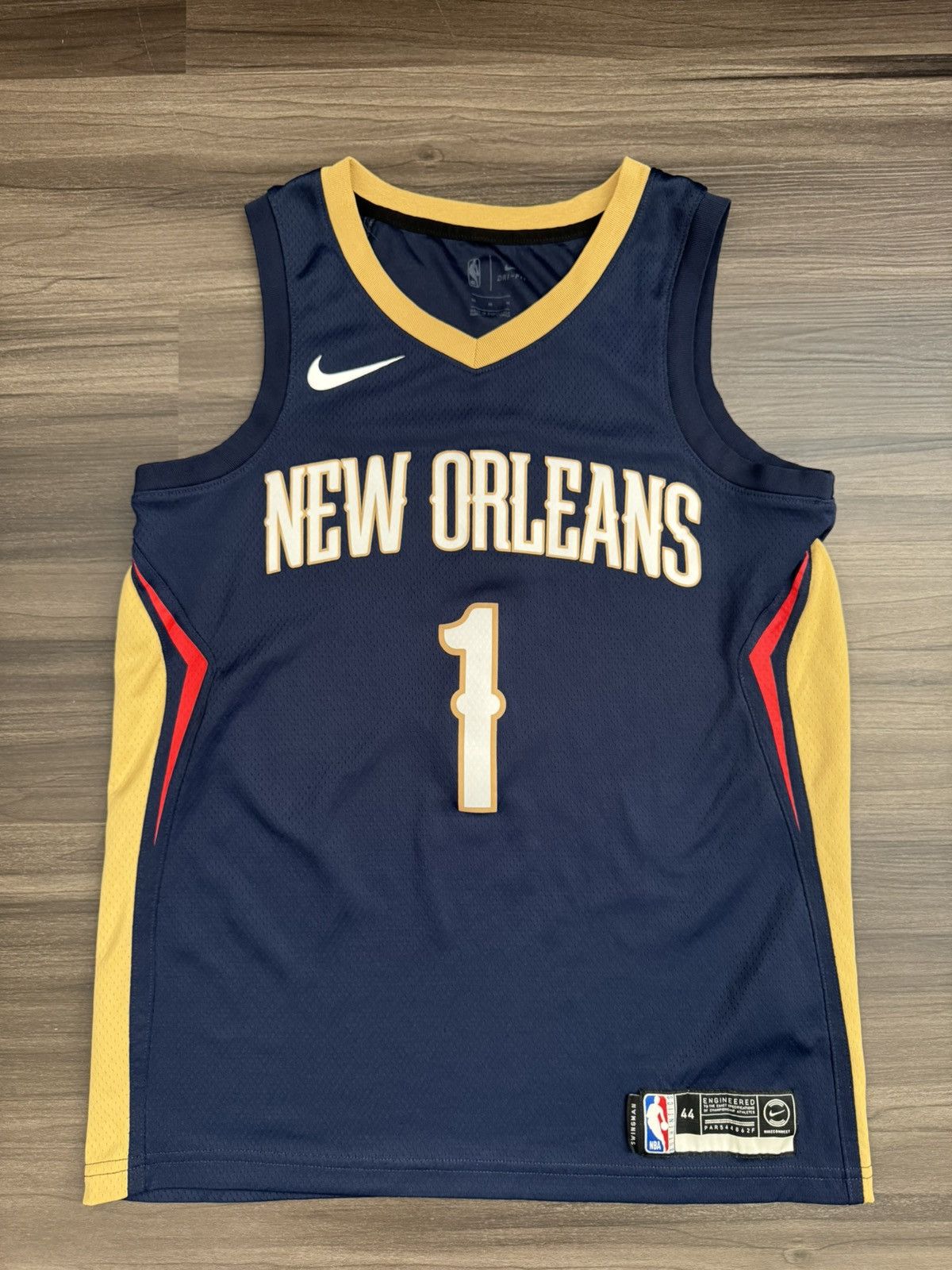 Nike New Orleans Pelicans Zion Williamson #1 NBA Swingman Jersey Size US M / EU 48-50 / 2 - 1 Thumbnail