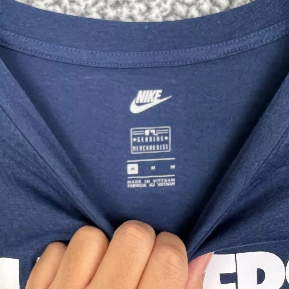 Nike Seattle Mariners Shirt Women M Nike Short Sleeve Crew Neck Size M / US 6-8 / IT 42-44 - 3 Thumbnail