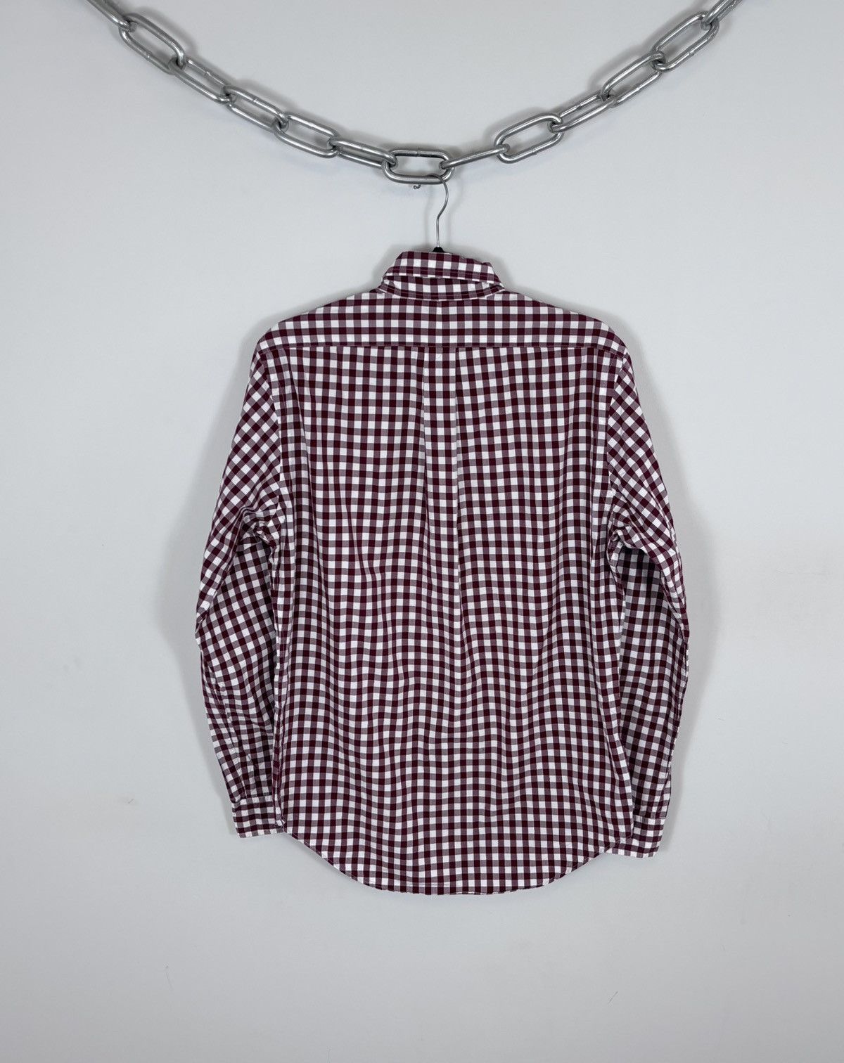 Ralph Lauren Ralph Lauren Vintage Men’s Gingham Check Long Sleeve Shirt Size US M / EU 48-50 / 2 - 13 Thumbnail