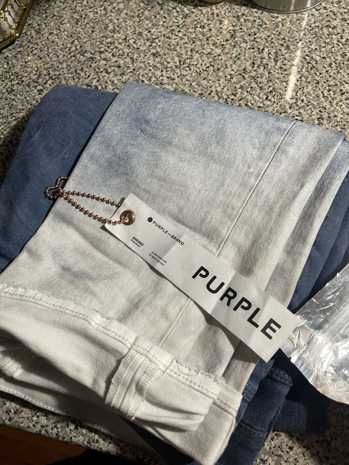 Purple Brand Purple Brand Denim Jeans Cobalt Paint Splatter Spray Size 40 Size US 40 / EU 56 - 23 Thumbnail