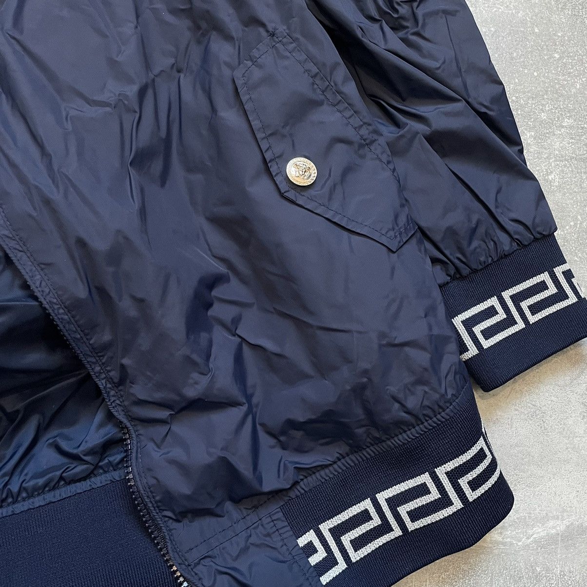 Japanese Brand × Versace Jeans Couture 90s Versace jeans couture bootleg jacket goth vintage bomber Size US L / EU 52-54 / 3 - 4 Thumbnail