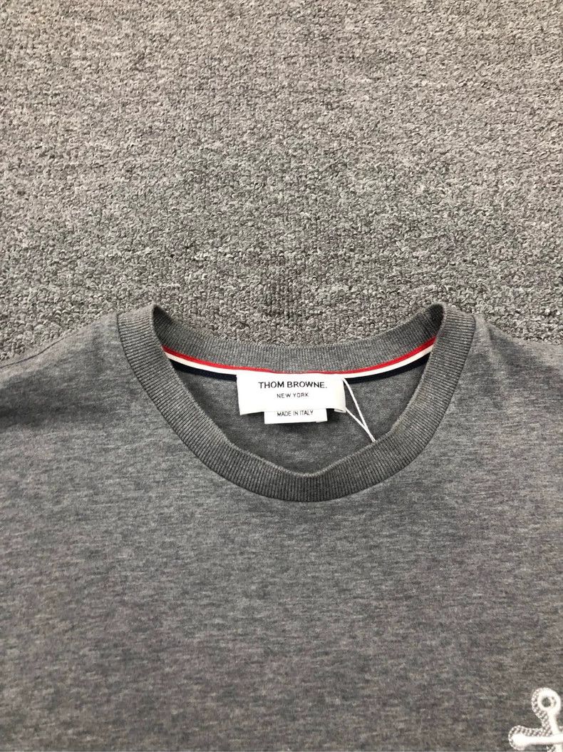 Thom Browne Thom Browne Short sleeves with boat anchor embroidery Size US L / EU 52-54 / 3 - 8 Thumbnail