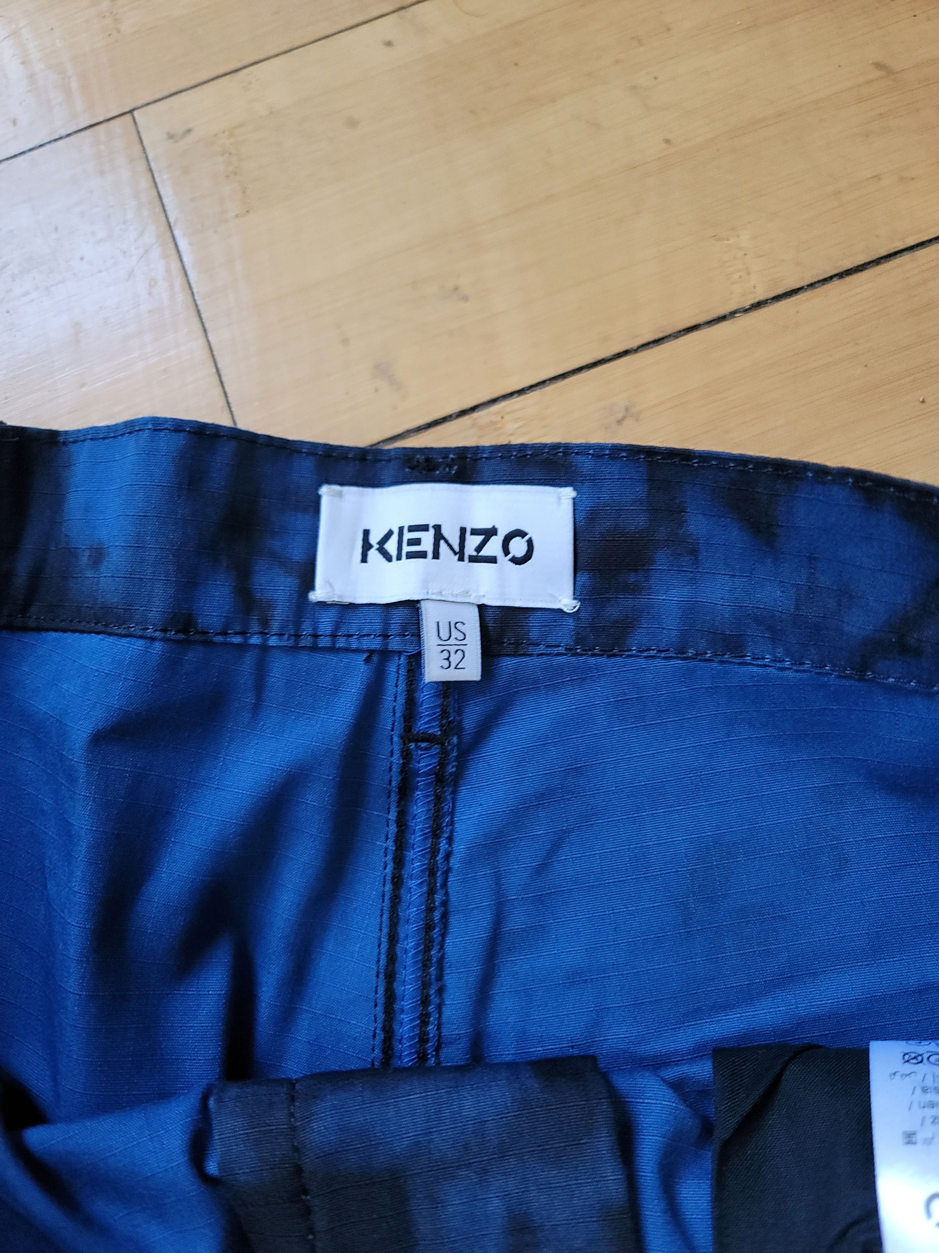 Kenzo Kenzo 'Ghost flower' acid wash pants Size US 32 / EU 48 - 3 Thumbnail