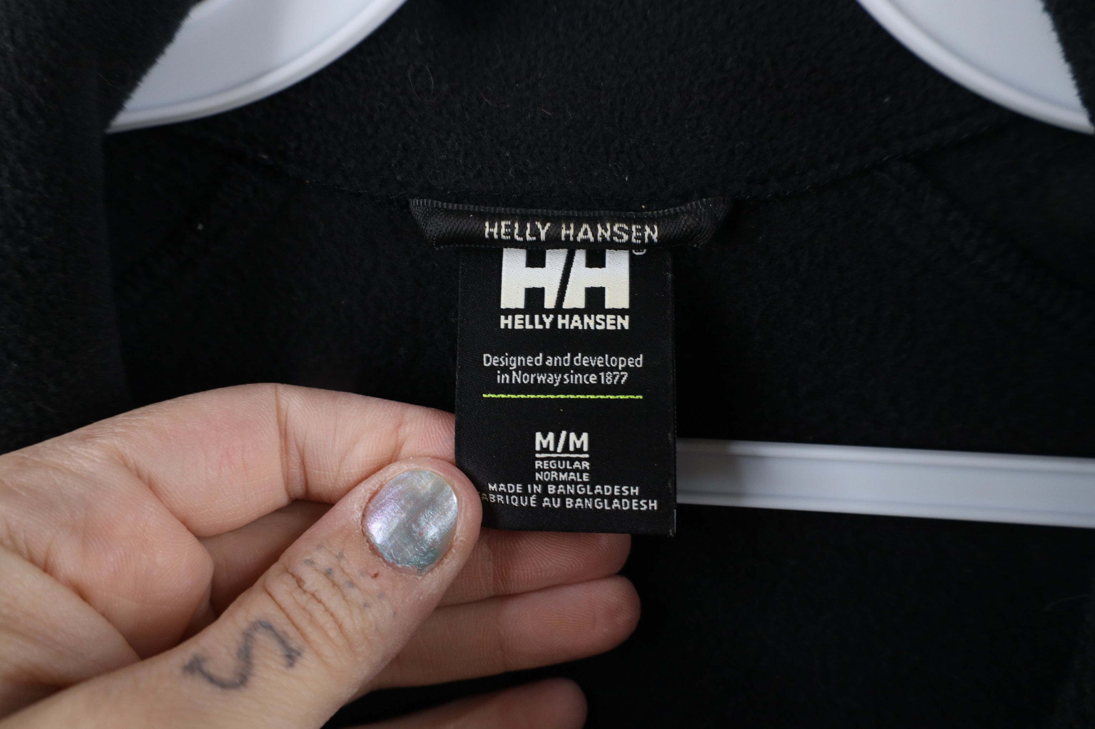 Helly Hansen × Vintage Vintage Helly Hansen Half Zip Fleece Pullover Sweater Size US M / EU 48-50 / 2 - 5 Thumbnail