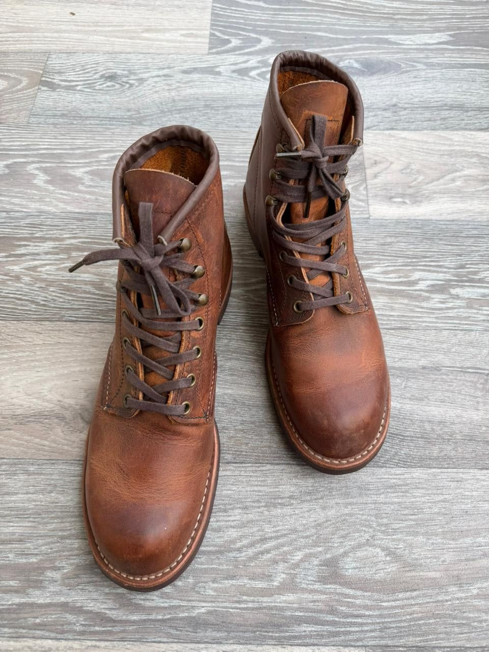 Red Wing Red Wing Blacksmith 3343 Brown Leather Boots Sz 7.5 UK Size US 8.5 / EU 41-42 - 1 Thumbnail