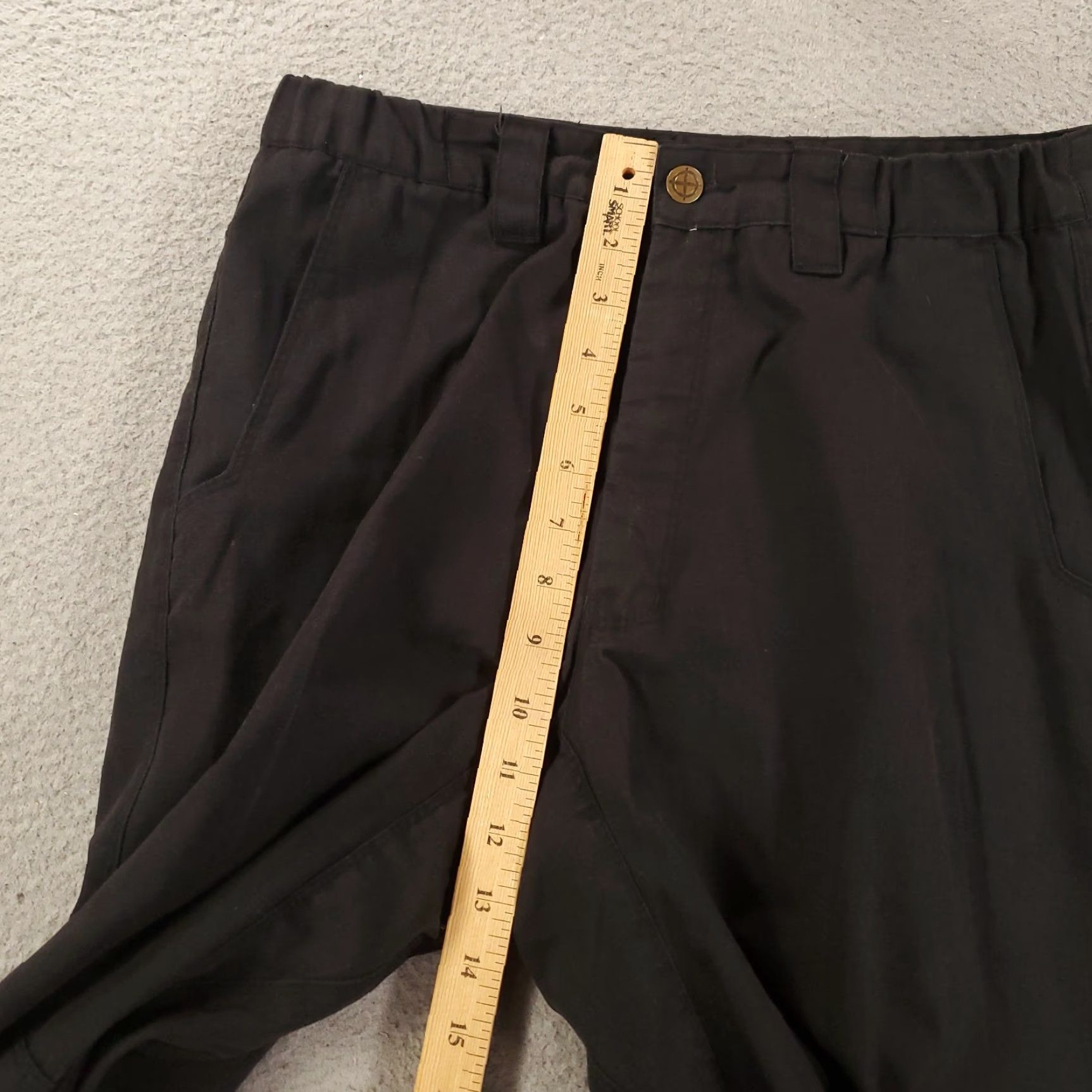 Vintage VINTAGE LAPG Mens Tactical Cargo Pants Regular 30x32 Black Ripstop Cargo Pockets Army Outdoor Workwear Mens Size US 30 / EU 46 - 5 Thumbnail