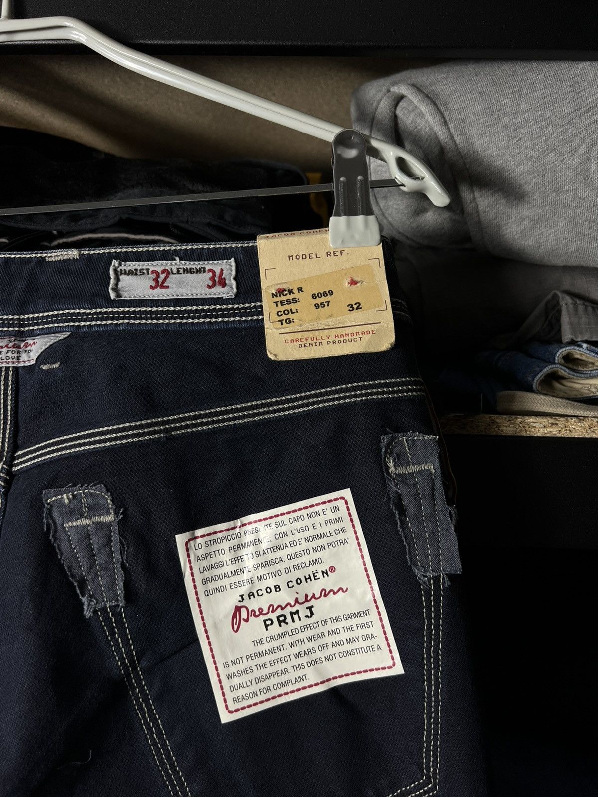 Jacob Cohen Jacob Cohen Premium Edition Denim Jeans Distressed Dark Blue Size US 32 / EU 48 - 23 Thumbnail