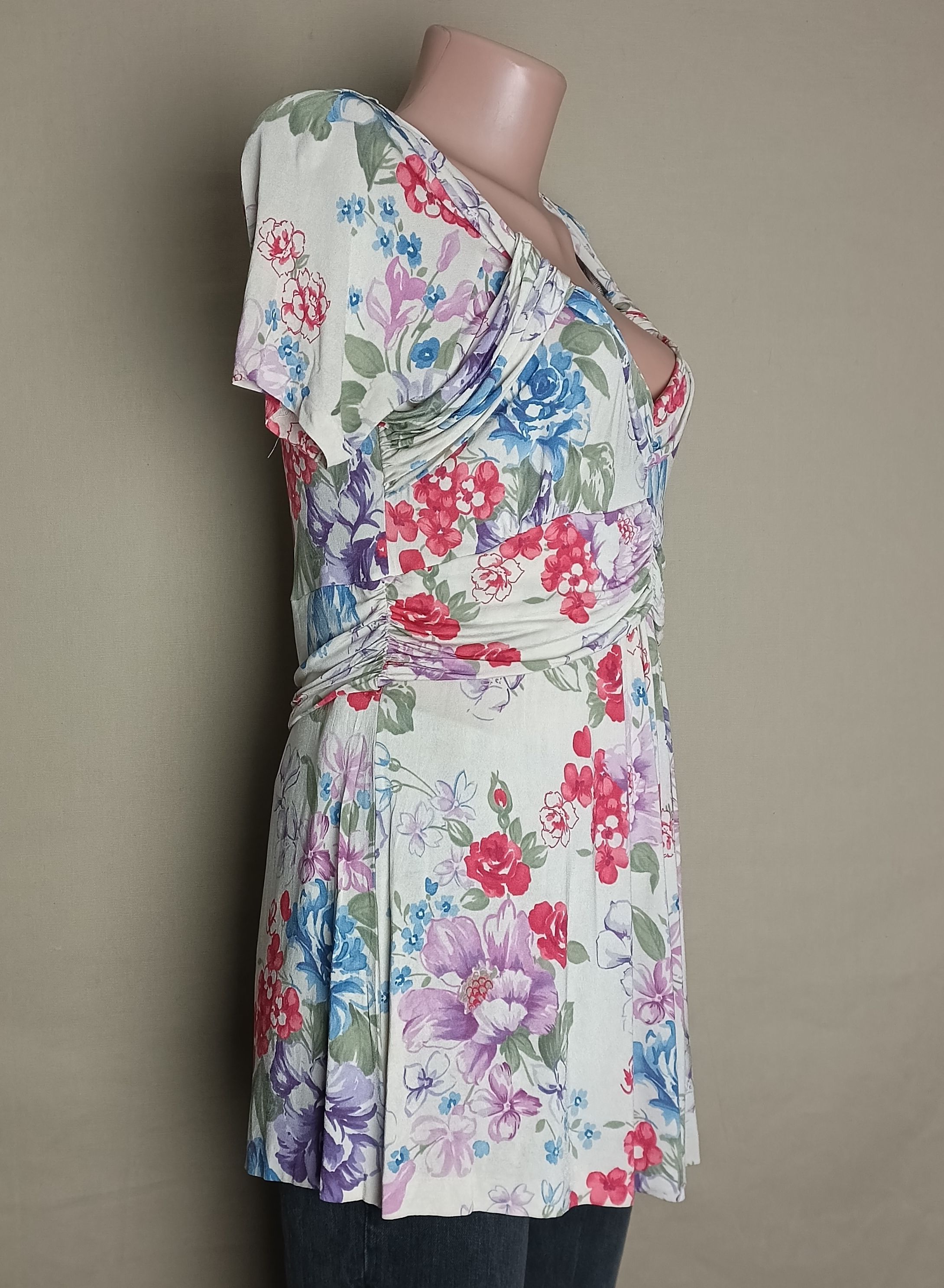 Etro ETRO Milano Floral Designer Blouse Size IT 46 Size L / US 10 / IT 46 - 4 Thumbnail