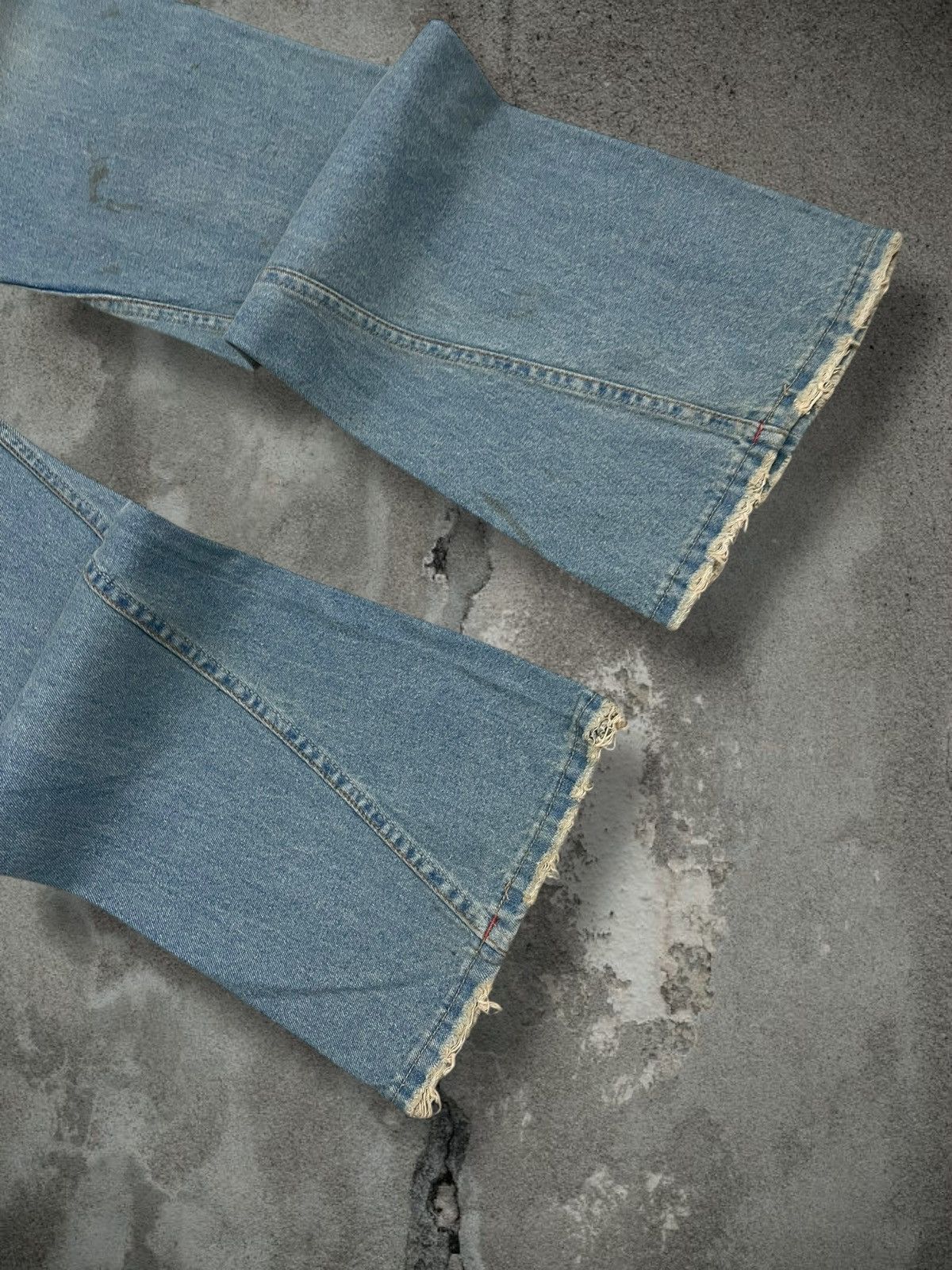 Tornado Mart Vintage Og 90s Japan Fancy Collection Patchwork Flared Denim Size US 32 / EU 48 - 15 Thumbnail
