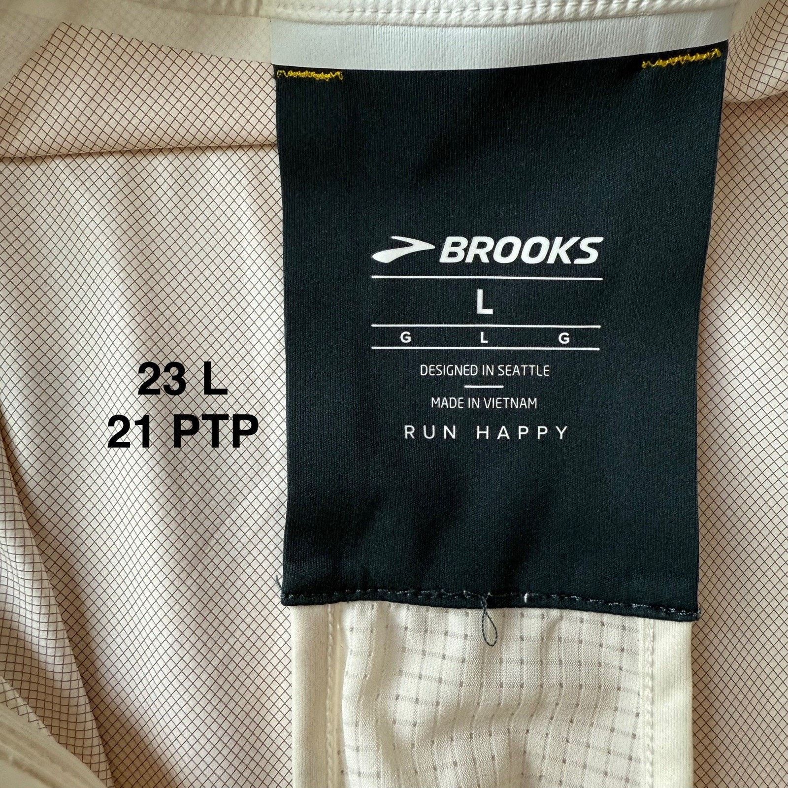 Brooks Brooks Running High Point Waterproof Jacket Women's Largevie Size L / US 10 / IT 46 - 7 Thumbnail