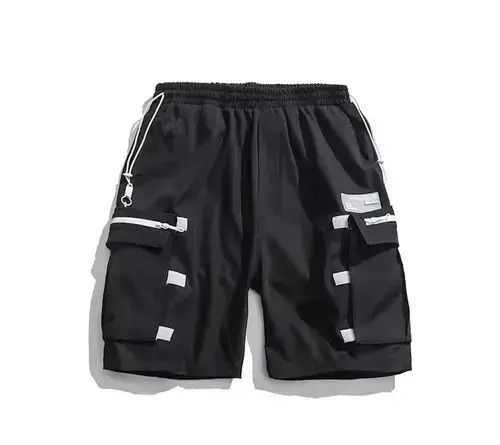 Japanese Brand 20SS Indigo Union Japan Black Big Pocket Worker Shorts Size US 32 / EU 48 - 4 Thumbnail