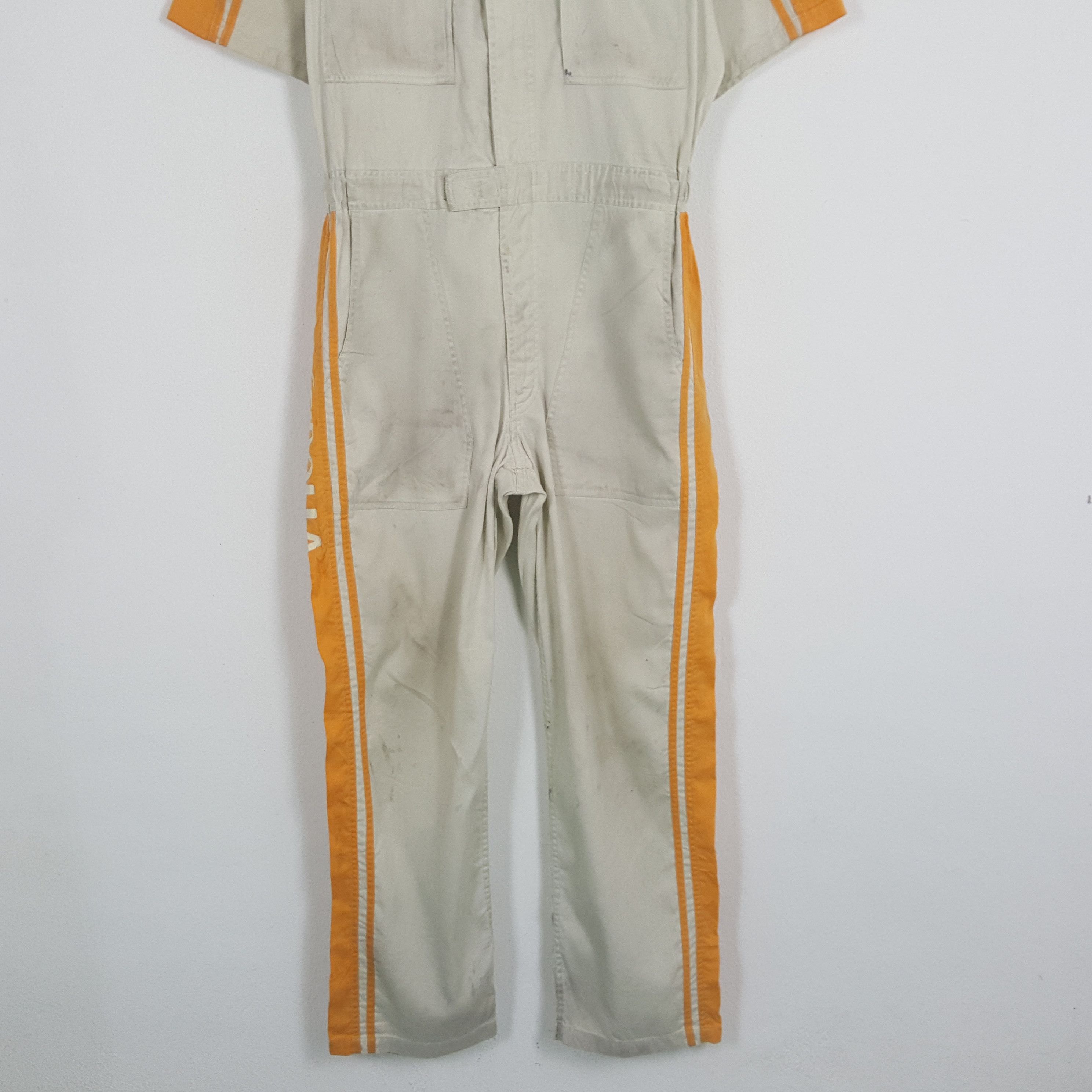 Vintage TOYOTA COROLLA TECNO Workwear Style Coverall Jacket Size US L / EU 52-54 / 3 - 6 Thumbnail