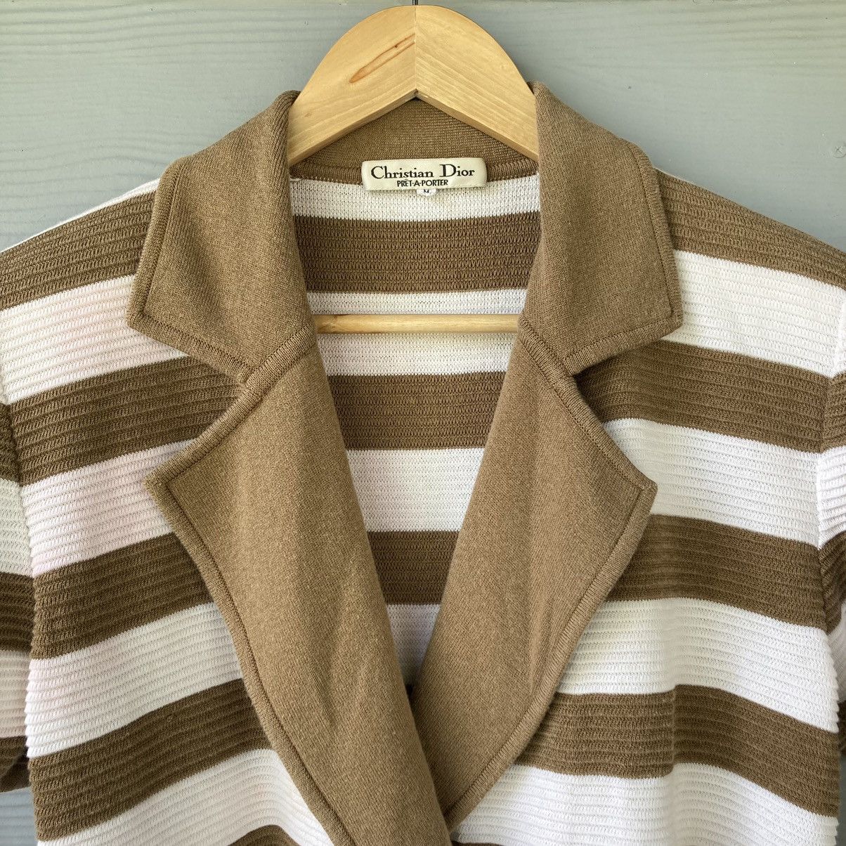 Christian Dior Monsieur Vintage Cristian Dior Brown Knitwear Size M Size M / US 6-8 / IT 42-44 - 4 Thumbnail