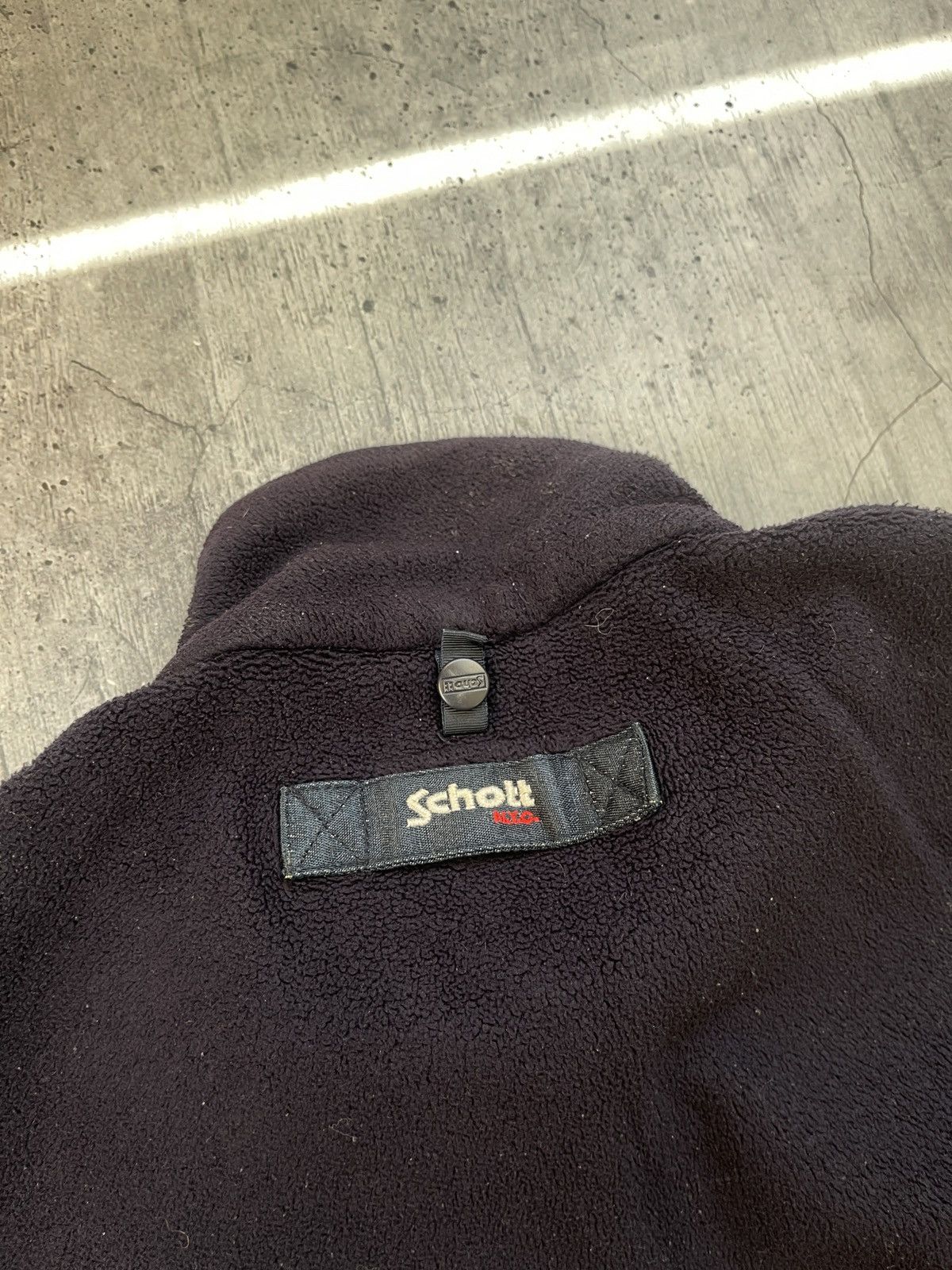 Schott × Vintage Schott Fleece Sherpa Bomber Active Jacket Size US XL / EU 56 / 4 - 11 Thumbnail