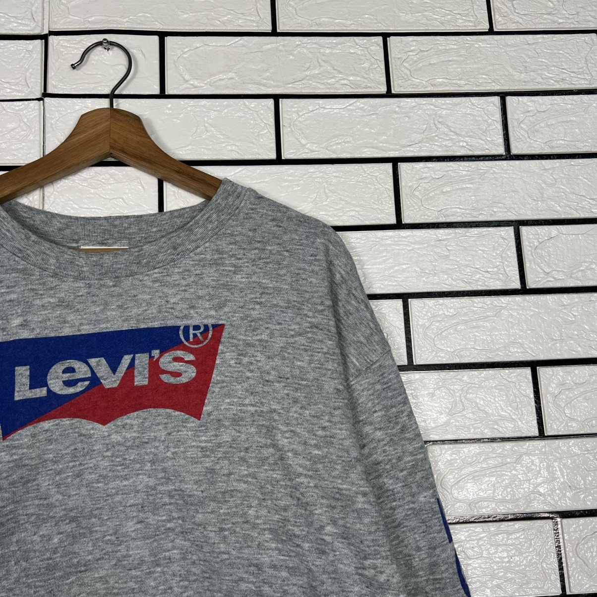 Levi's LEVIS Big Logo Cropped Sweater #4295-C195 Size M / US 6-8 / IT 42-44 - 5 Thumbnail