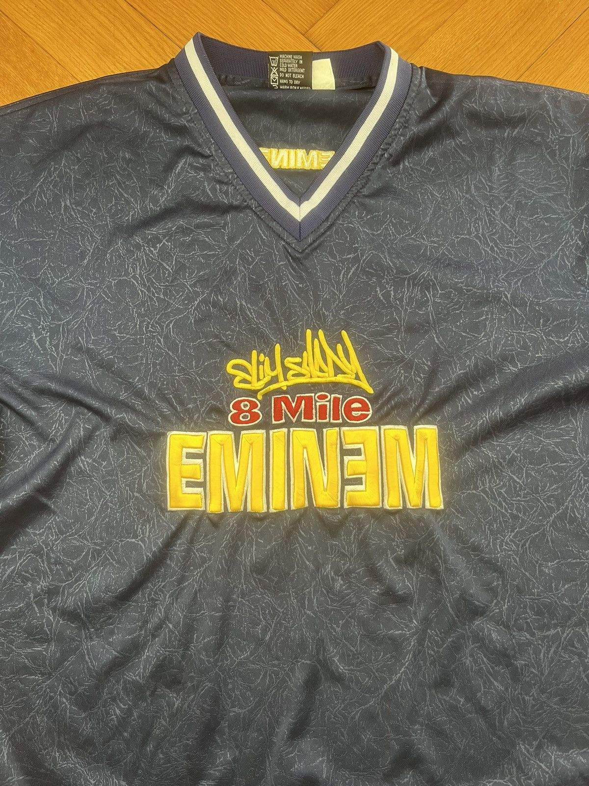Eminem SUPER RARE Eminem 8 Mile promo Shady Jersey. Size US XL / EU 56 / 4 - 2 Thumbnail