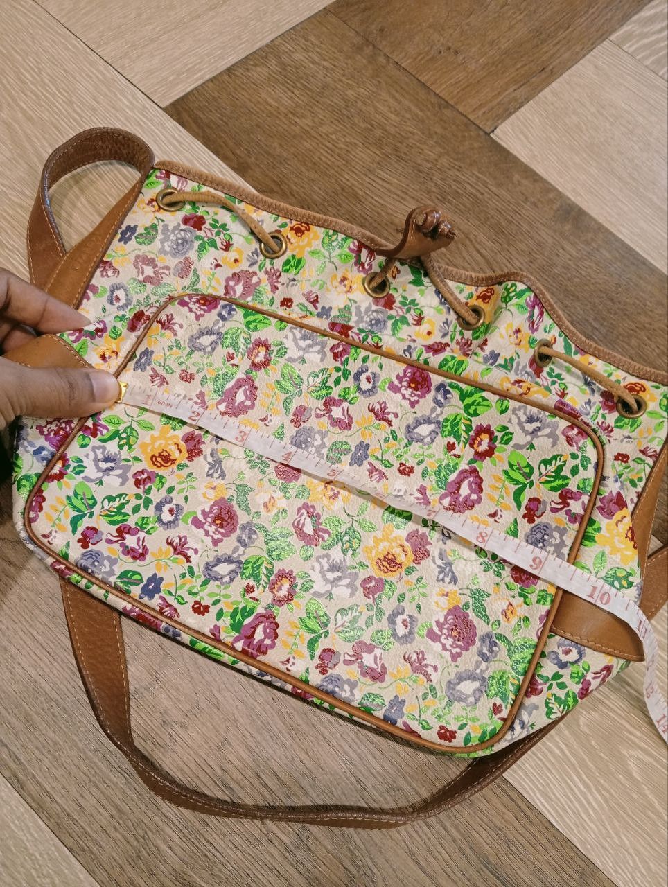 Kenzo VINTAGE KENZO PARIS FLORAL CROSSBODY BAG Size ONE SIZE - 11 Thumbnail