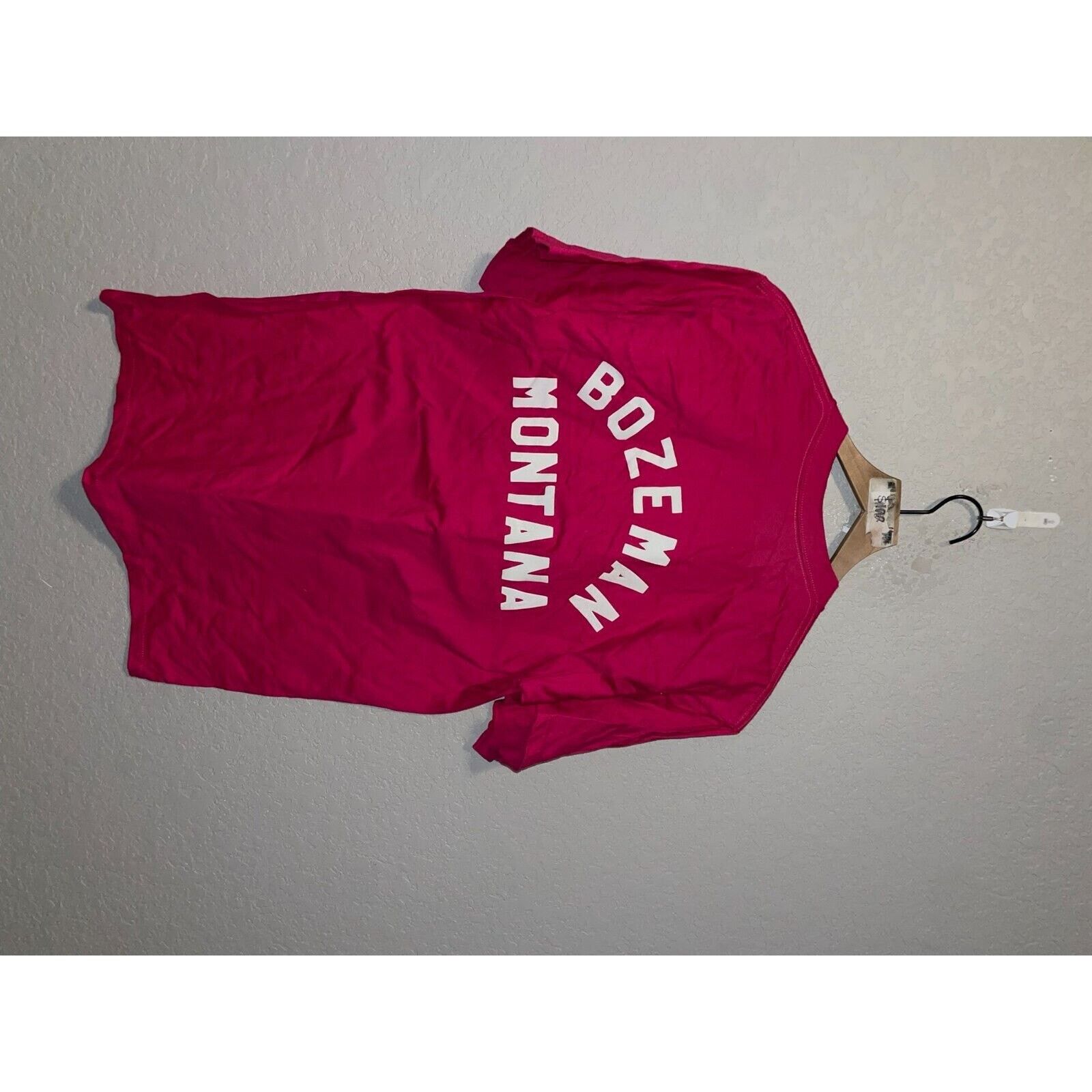 Jerzees Vintage Aunt Shirt Simply The Best Bozeman Montana Pink Tee Size US L / EU 52-54 / 3 - 8 Thumbnail
