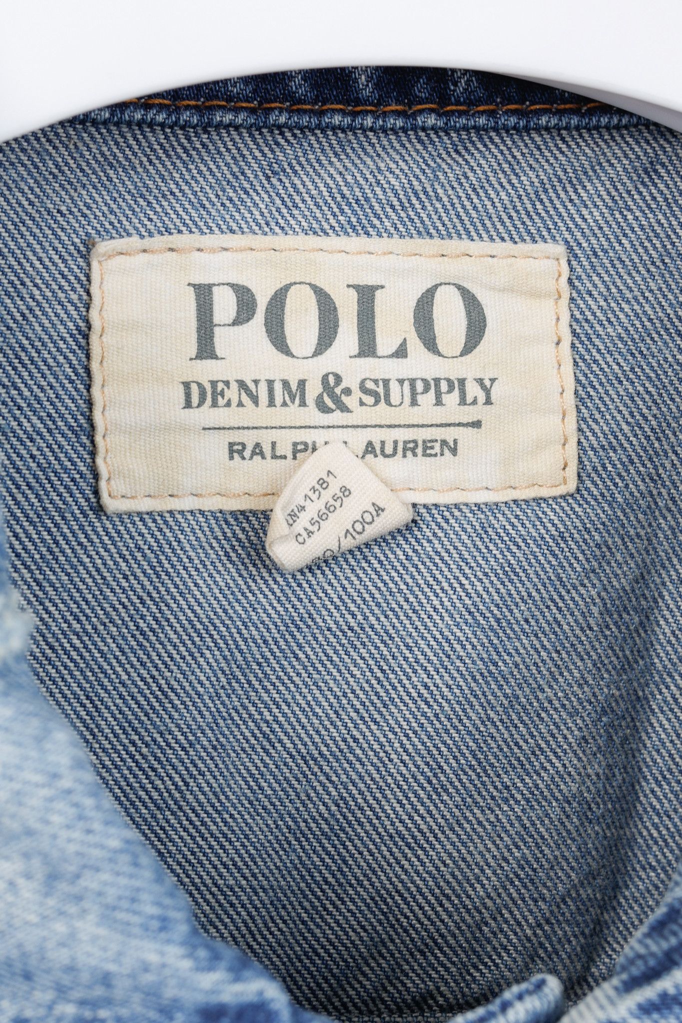 Denim & Supply Ralph Lauren × Polo Ralph Lauren Polo Denim & Supply Ralph Lauren Distressed Patch Jacket Size US L / EU 52-54 / 3 - 4 Thumbnail