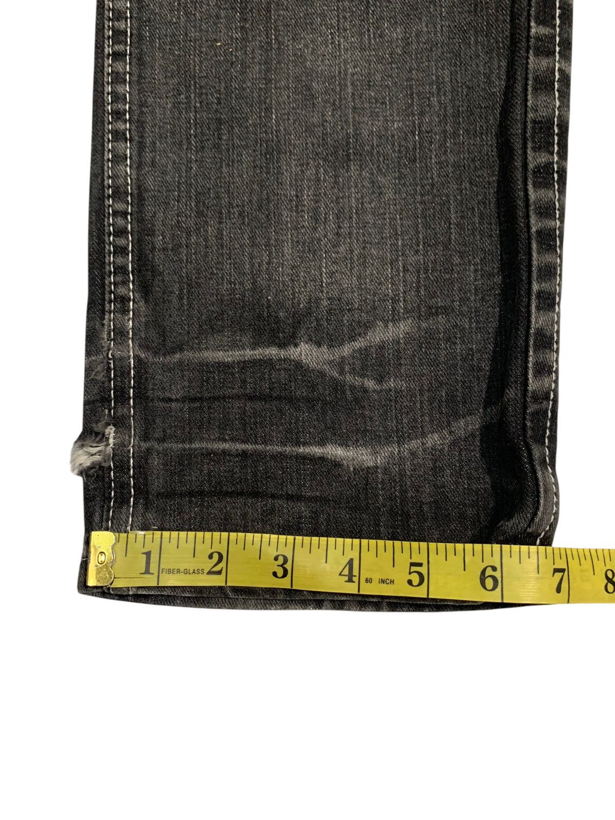 LOWBOX LOWBOX PUNK RUSTY CLAWMAX JAPANESE DISTRESSED DENIM Size US 30 / EU 46 - 19 Thumbnail