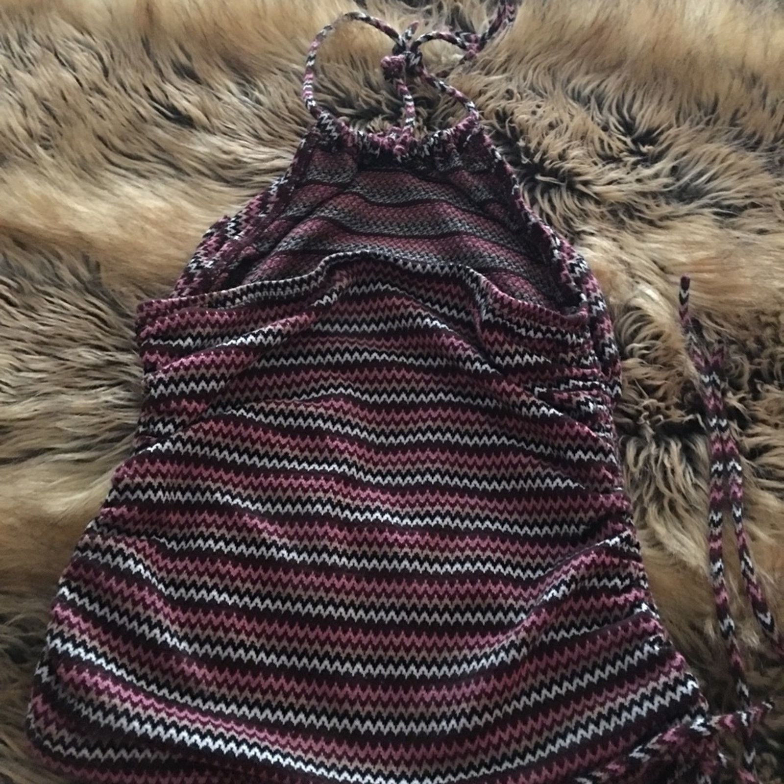 Other I.N. SAN Francisco colorful chevron halter top S Size S / US 4 / IT 40 - 7 Thumbnail
