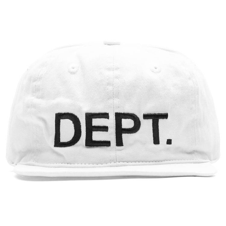 Gallery Dept. GALLERY DEPT. Logo Hat Cotton Cap Snapback White Embroidered Size ONE SIZE - 1 Thumbnail