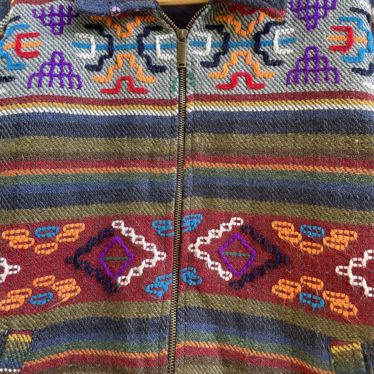 Other 💥Vintage Art Knit Zipper Up Jacket Size US M / EU 48-50 / 2 - 12 Thumbnail