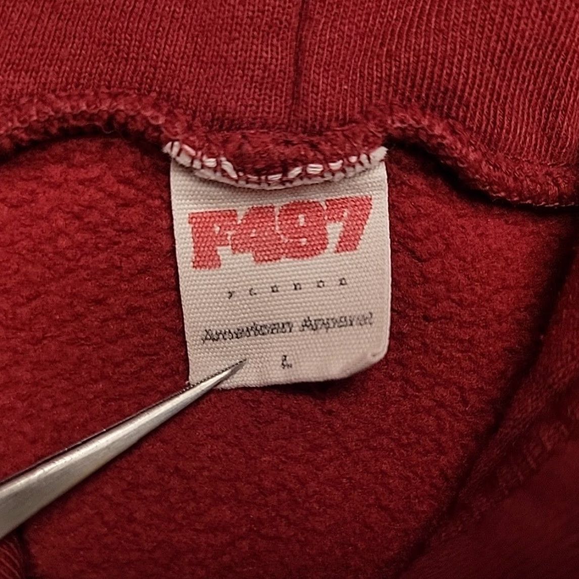 Vintage VINTAGE Wilma Theatre Hoodie Women L Red Full Zip Hooded Sweatshirt Missoula Montana Size L / US 10 / IT 46 - 7 Thumbnail