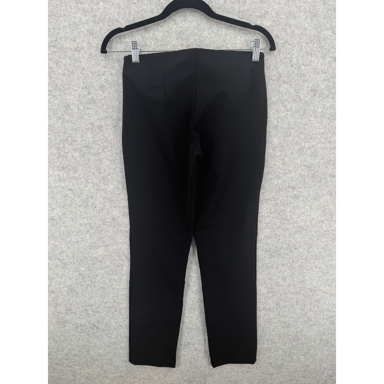 Theory Theory Belisa 2 Black Pants, Nylon Slim Stretch, Size 00 Size 24" / US 00 / IT 34 - 5 Thumbnail