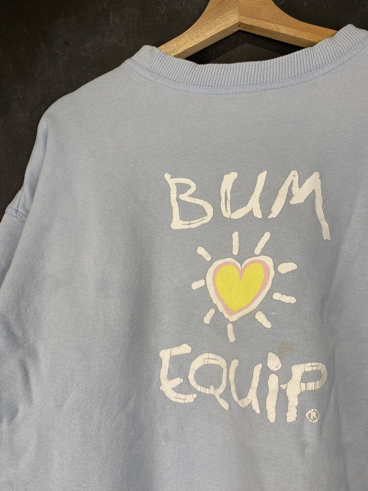B.U.M Equipment Rare y2k BUM Equipment Baggy Boxy Crewneck Size M / US 6-8 / IT 42-44 - 2 Thumbnail
