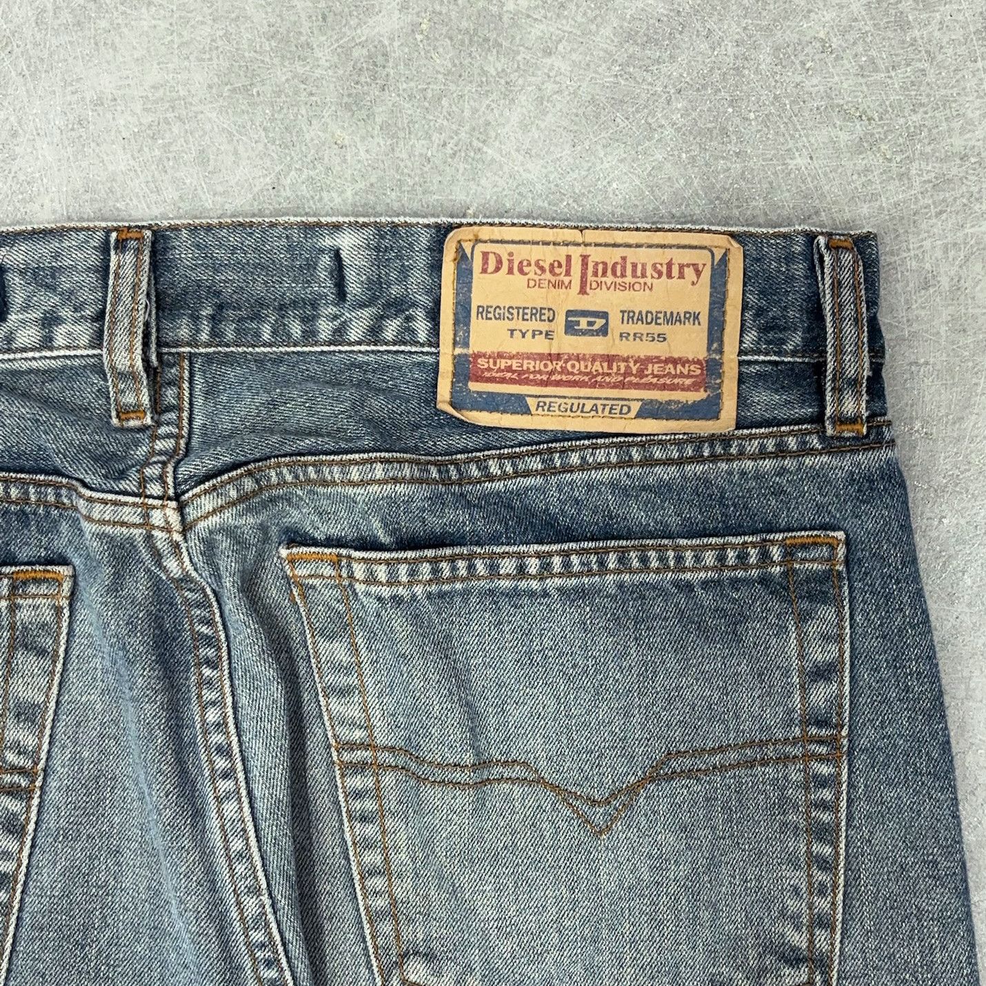 Diesel Vintage Y2K Diesel Straight Leg Button Fly Jeans Size US 34 / EU 50 - 6 Thumbnail