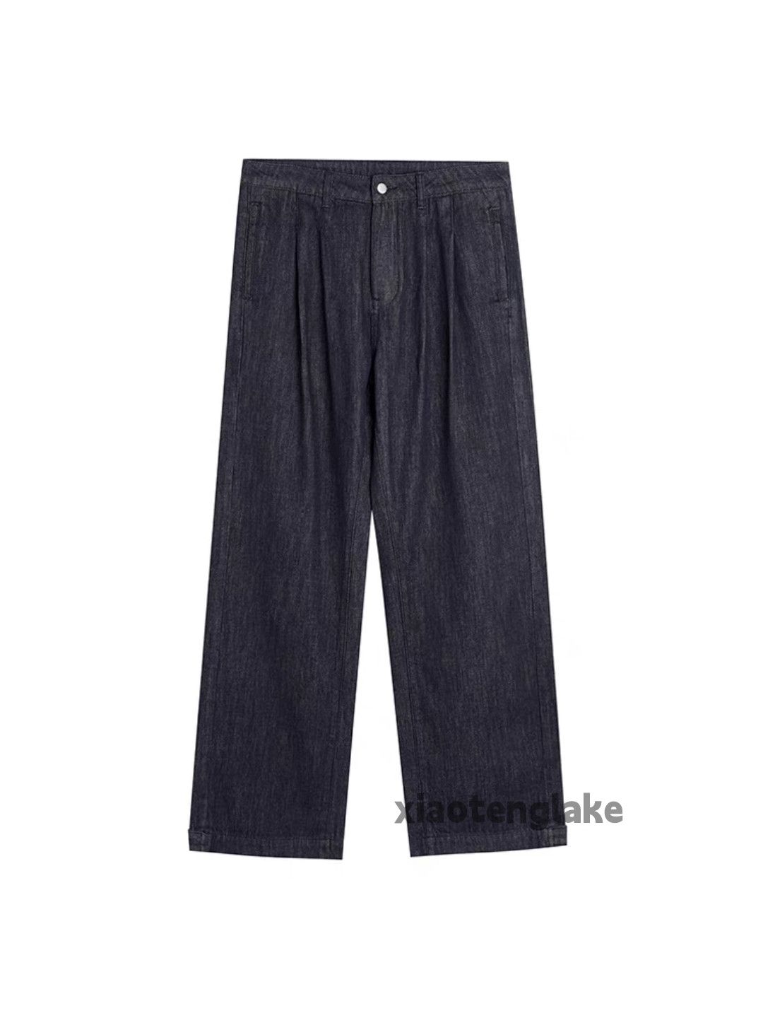 Jean zx rafsimons undercover style loose baggy pleated jeans Size US 36 / EU 52 - 4 Thumbnail