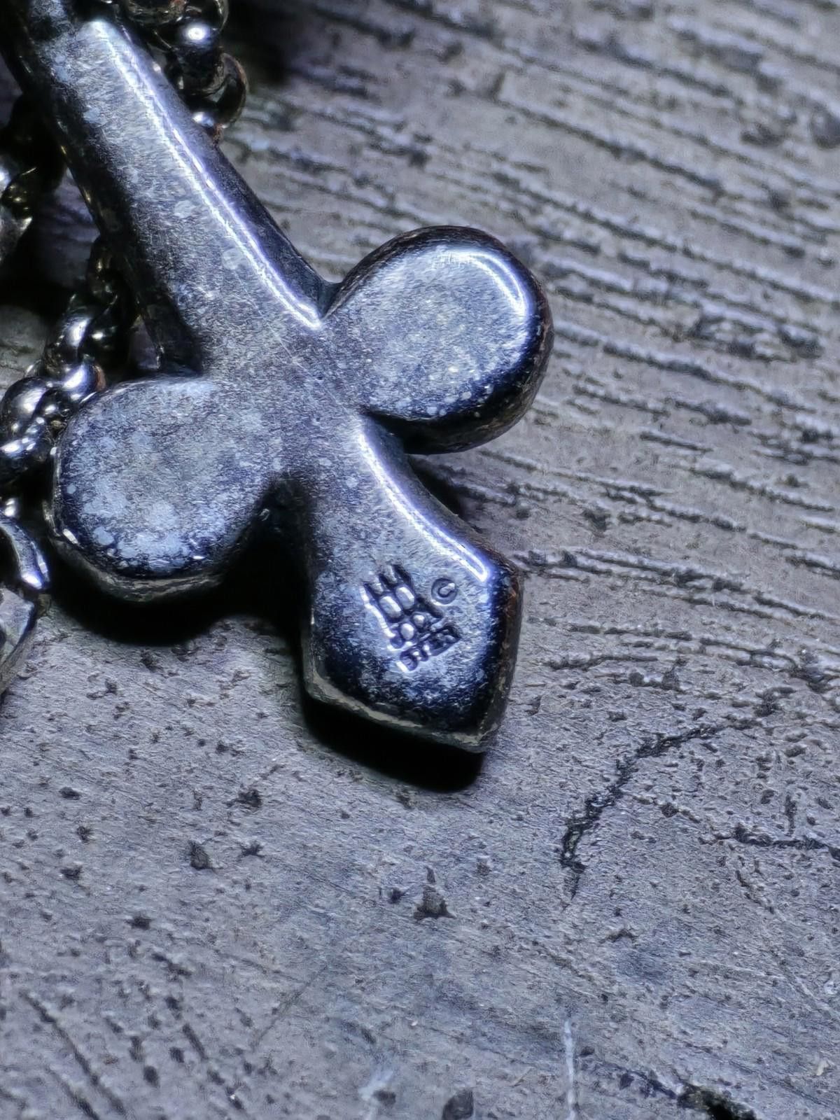 Other Retired James Avery Fleur De Lis Cross 2" Pendant 18" Chain Size ONE SIZE - 3 Thumbnail