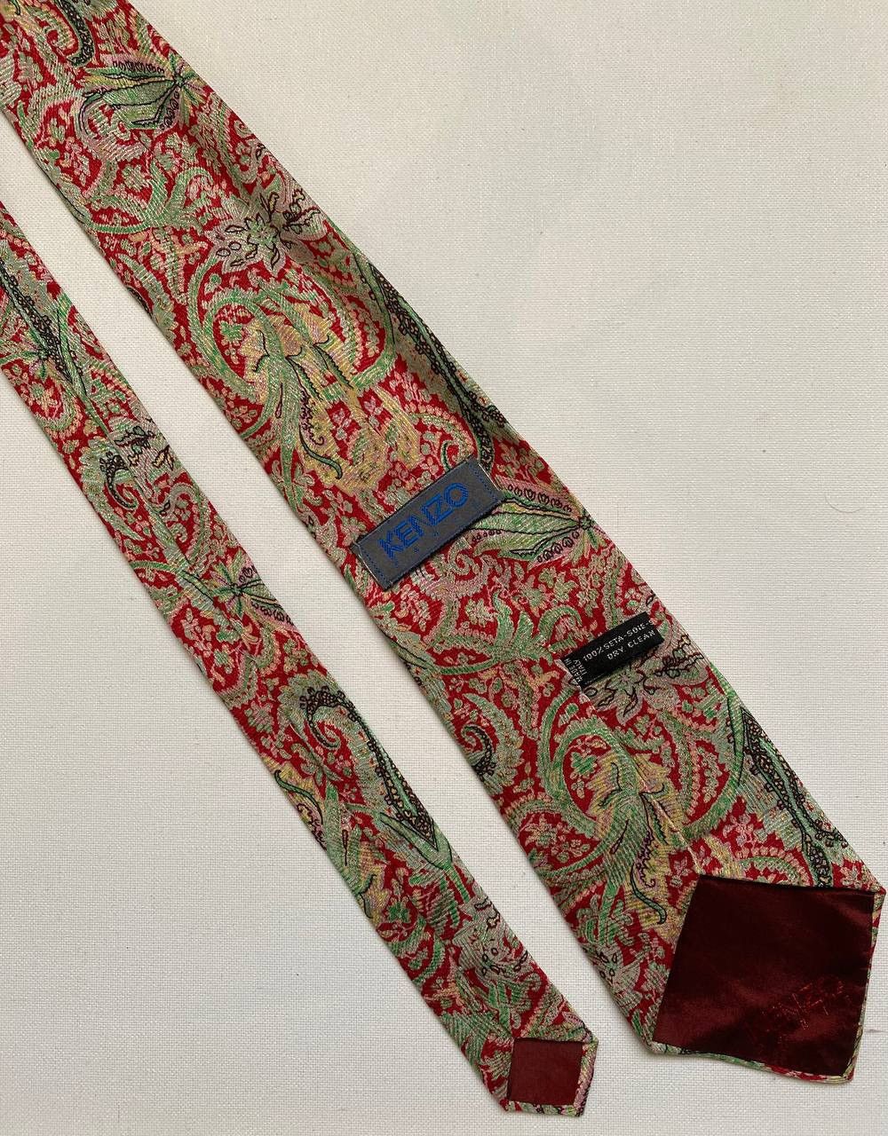 Kenzo Kenzo Cravatte Silk Tie Casual Design Luxury Size ONE SIZE - 1 Thumbnail