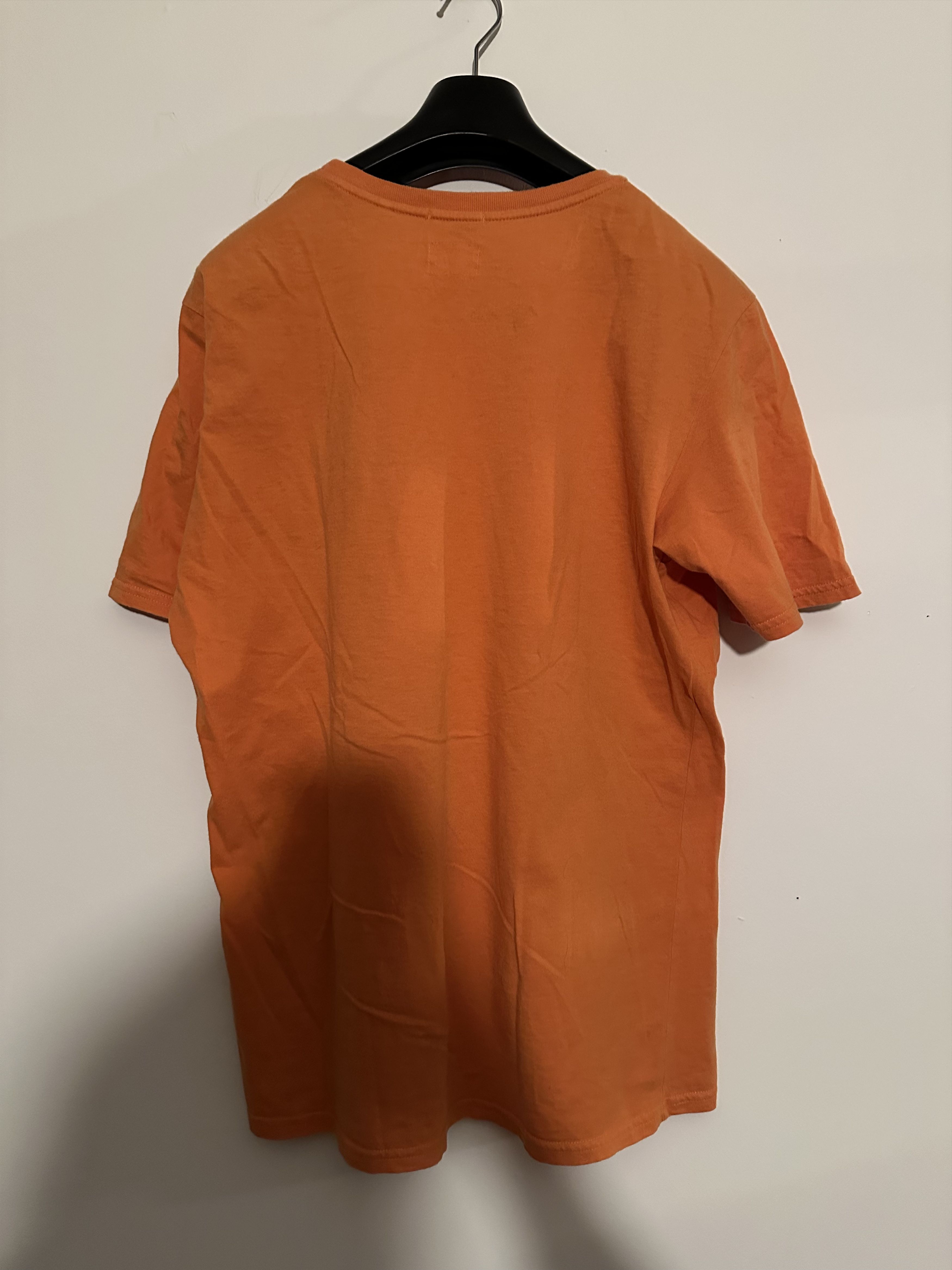 Helmut Lang Helmut Lang Vintage Orange Cotton Tee Size US M / EU 48-50 / 2 - 3 Thumbnail