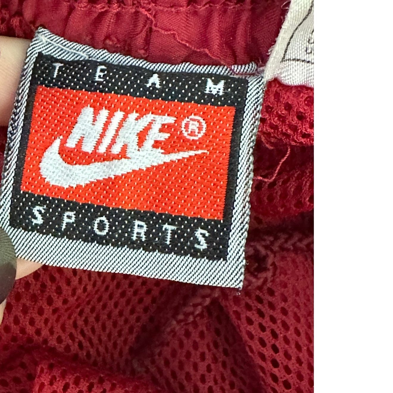 Nike Nike sports vintage red pleated windbreaker pants size M Size 30" / US 8 / IT 44 - 3 Thumbnail