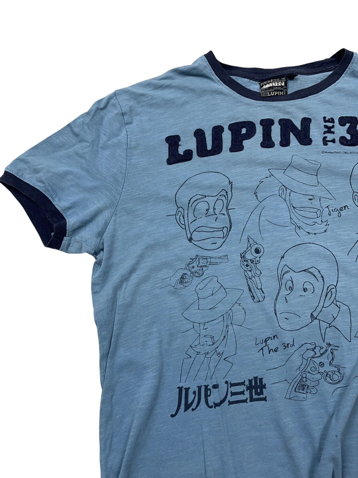 Anime × Vintage Vintage y2k Lupin The 3rd Anime T-shirt Size US M / EU 48-50 / 2 - 6 Thumbnail